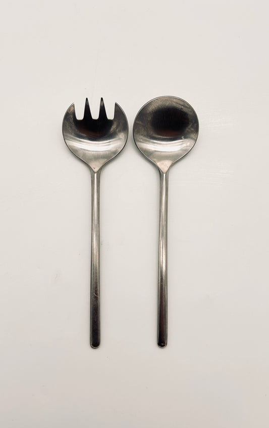 Couverts à salade "Composition", Tapio Wirkkala, Rosenthal, 70s