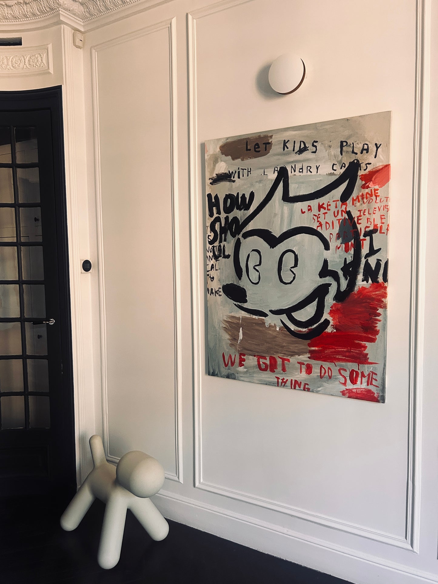 Toile, "Cat", Pax Paloscia, 2000s