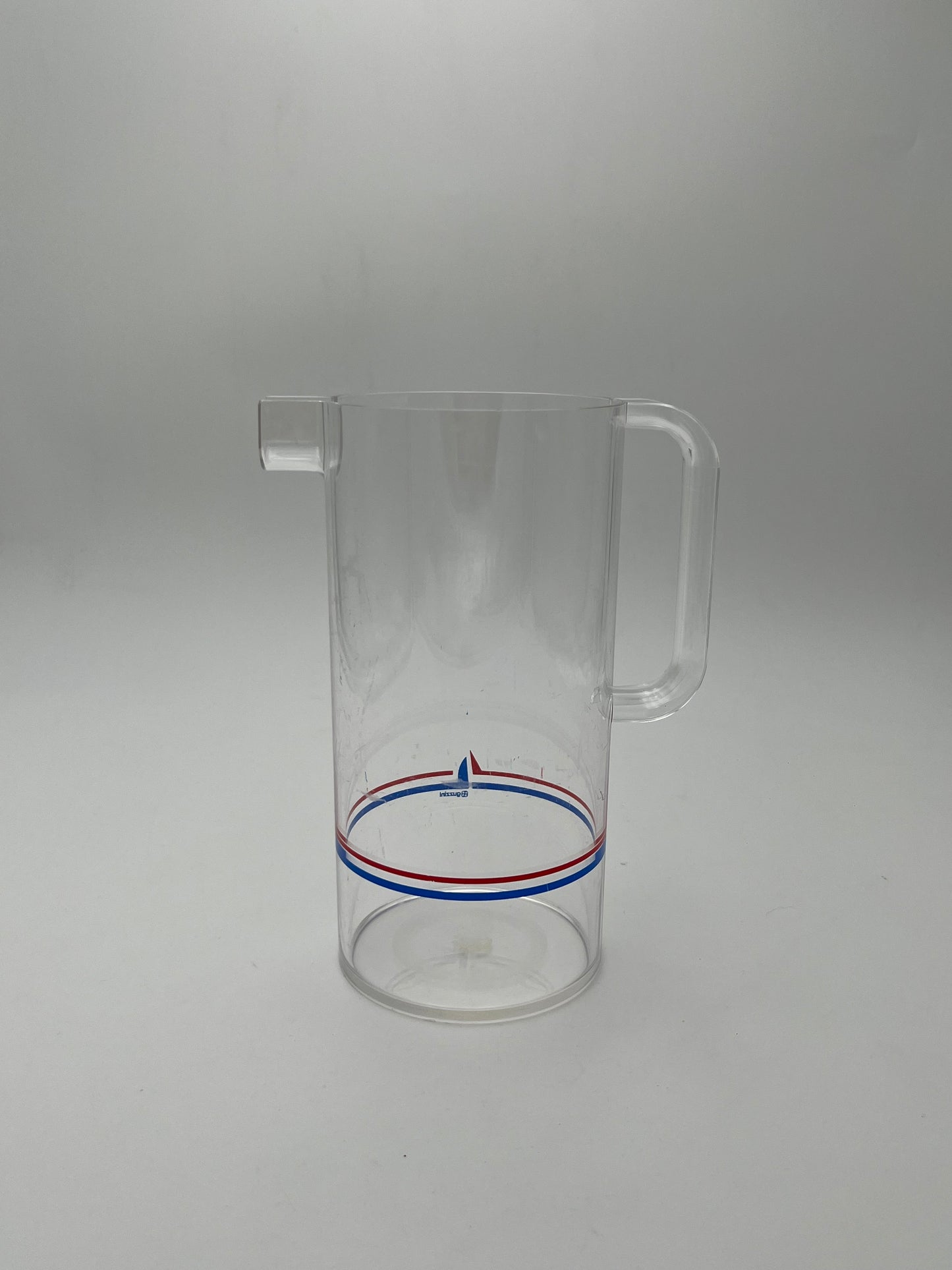 Ensemble de verres et carafe de Jardin/Piscine Pagoda, Guzzini, Italie,70s