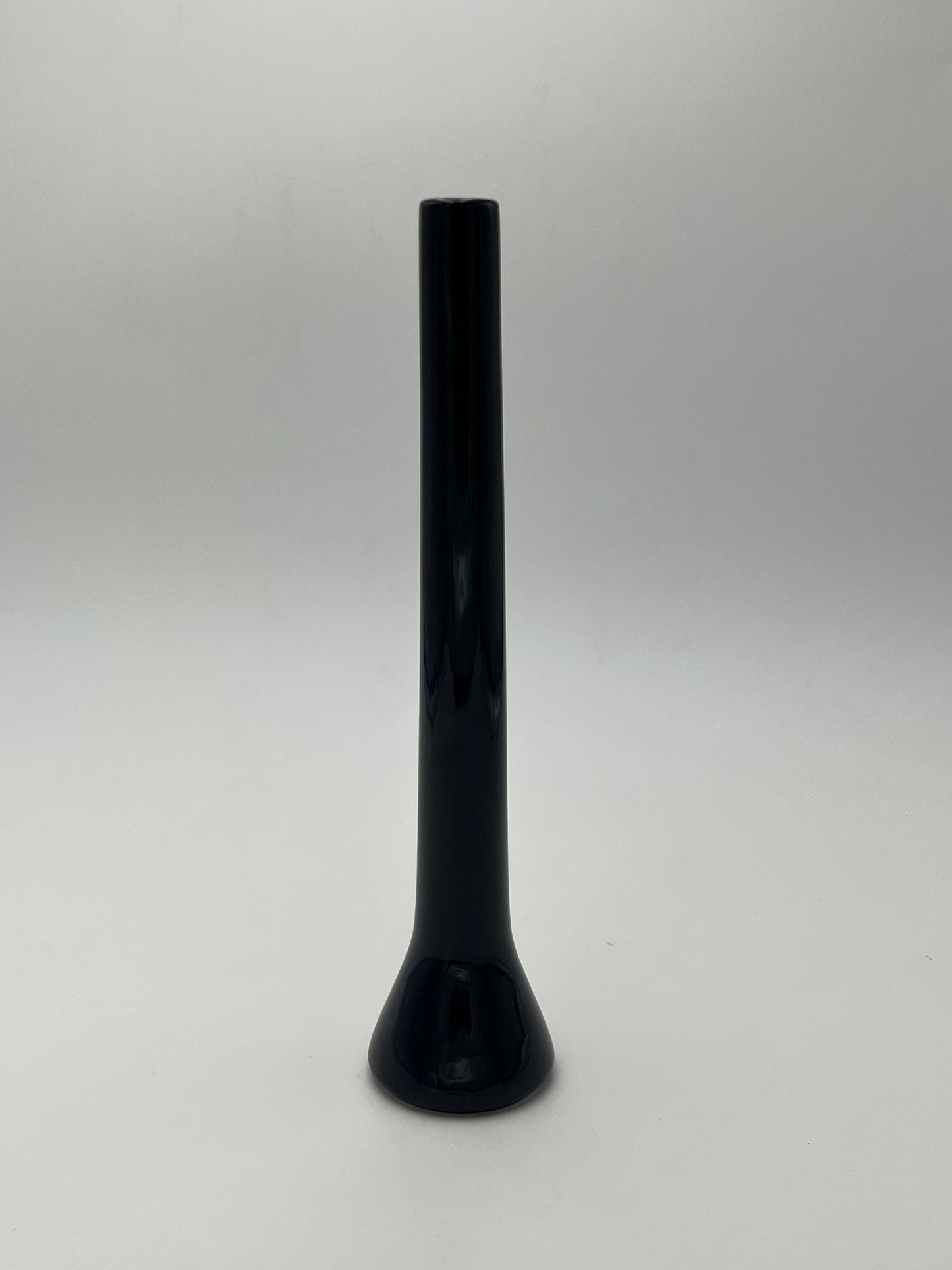 Vase Soliflore Bleu Marine, Sicart Cartigliano, Pino Spagnolo, Italie, 70s