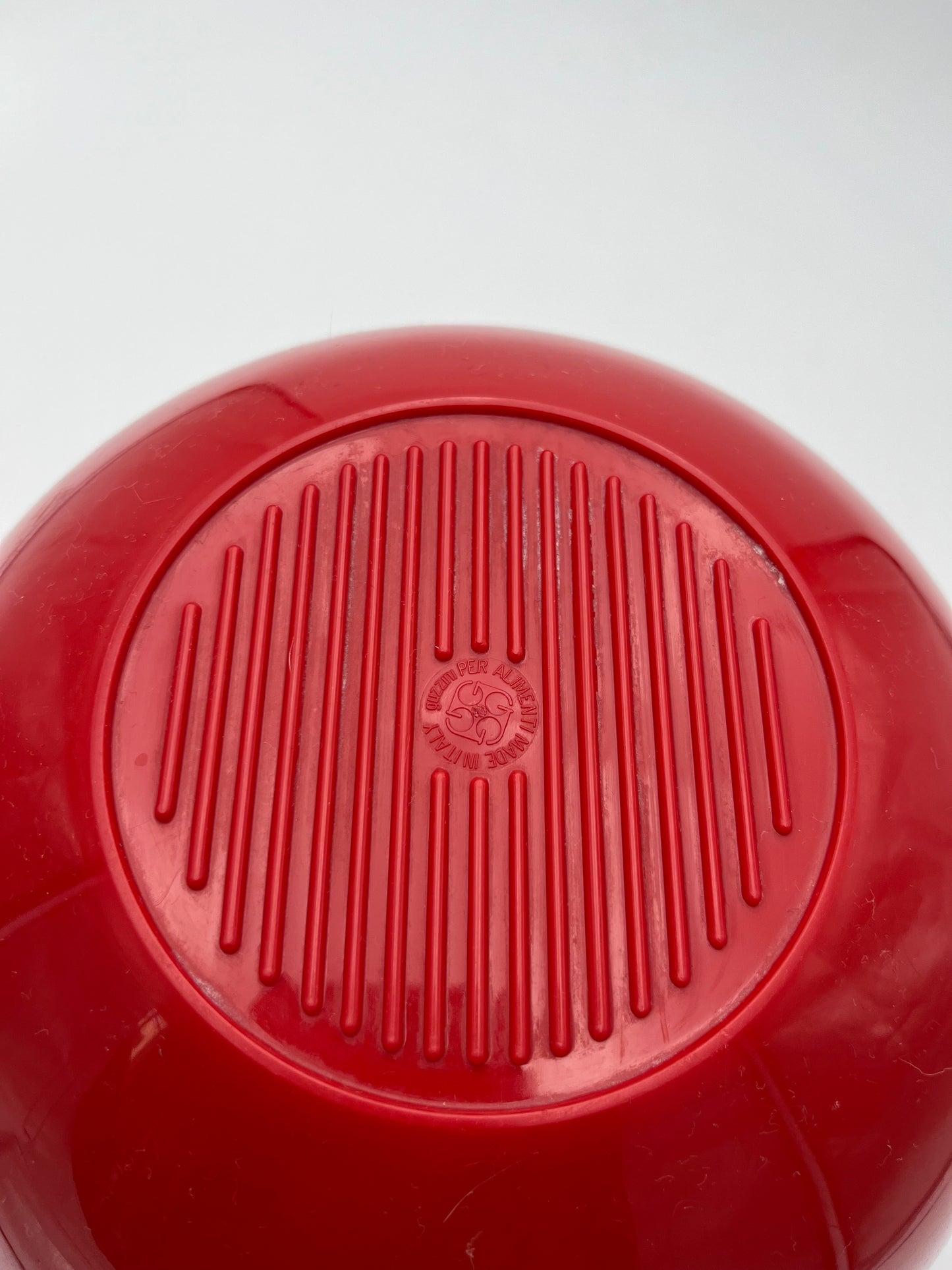 Pic-Nic Ball rouge Guzzini, Italie, 1970s