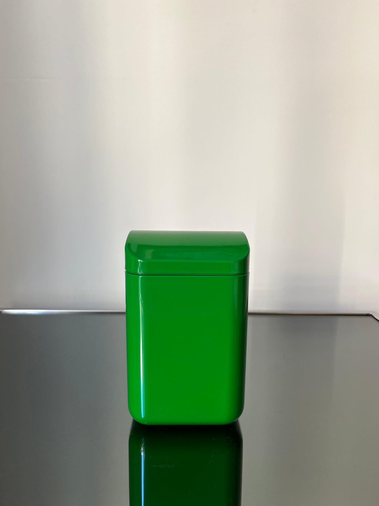 Boîte de rangement verte par Makio Hasuike, Gedy, Italy, 70s