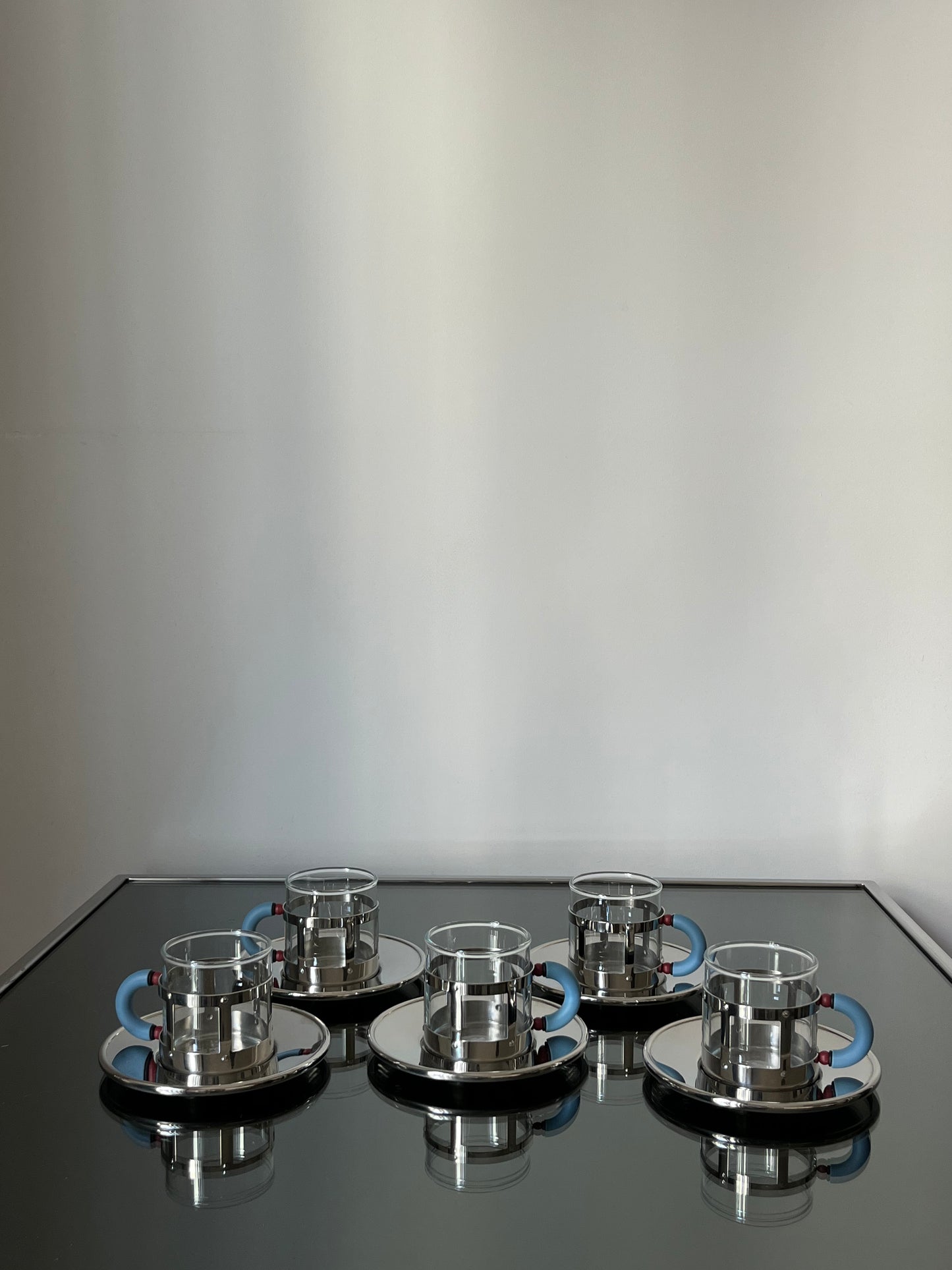 Set tasses à café Alessi par Michael Graves, Italie, 1989