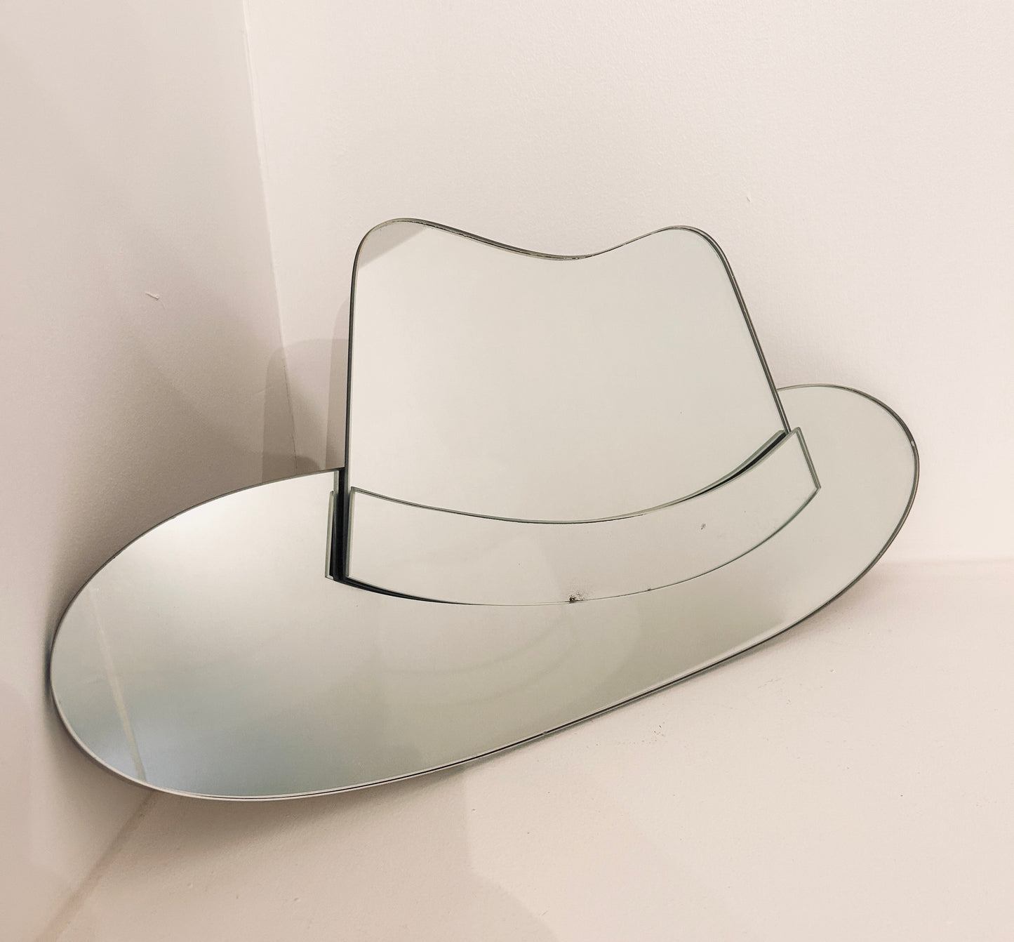 Miroir chapeau, Mathias création, 70s
