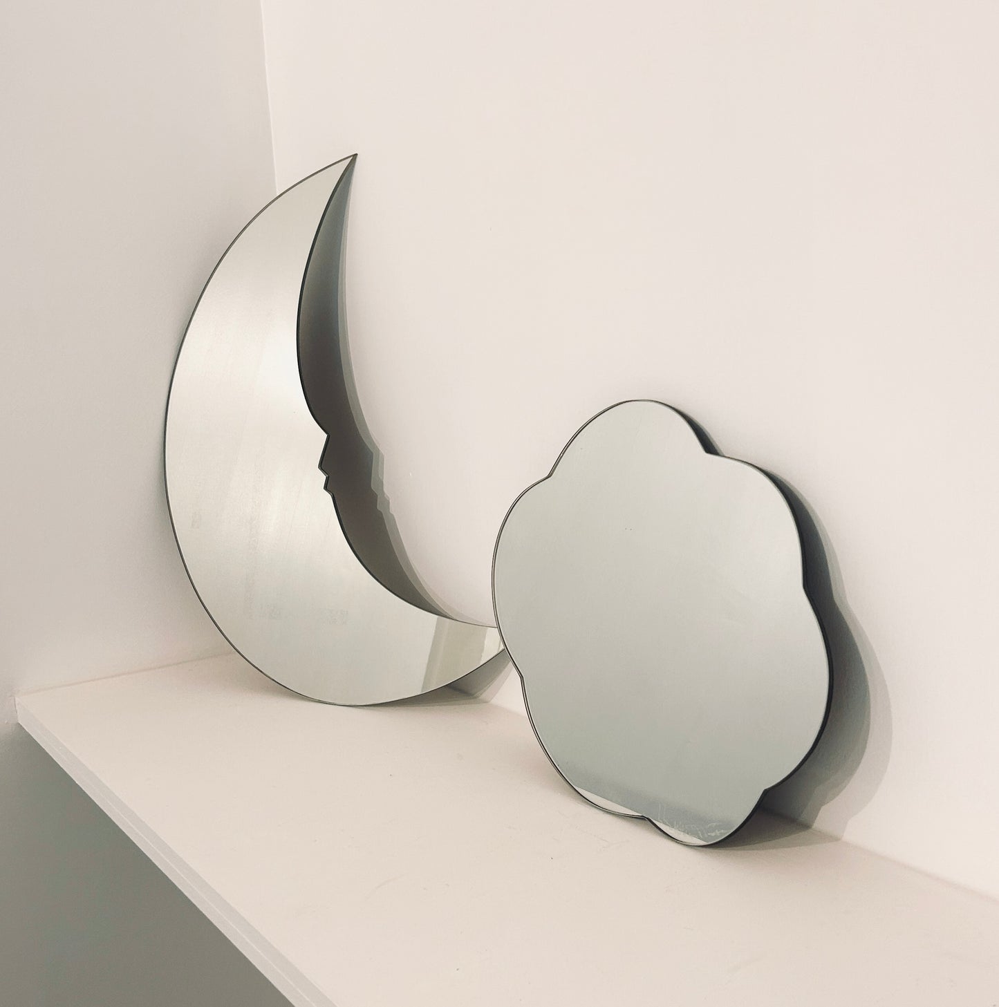 Miroir Lune, Mathias création, 70's