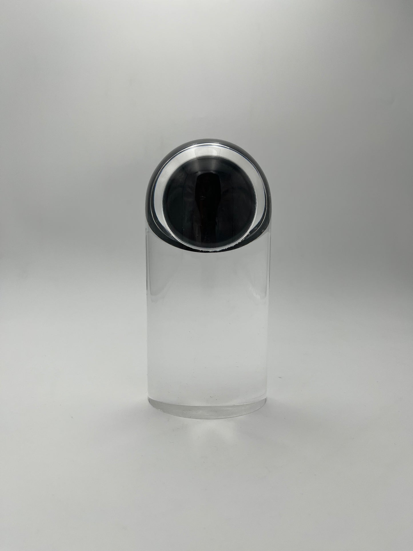 Horloge plexiglas Guzzini, Italie, 60s
