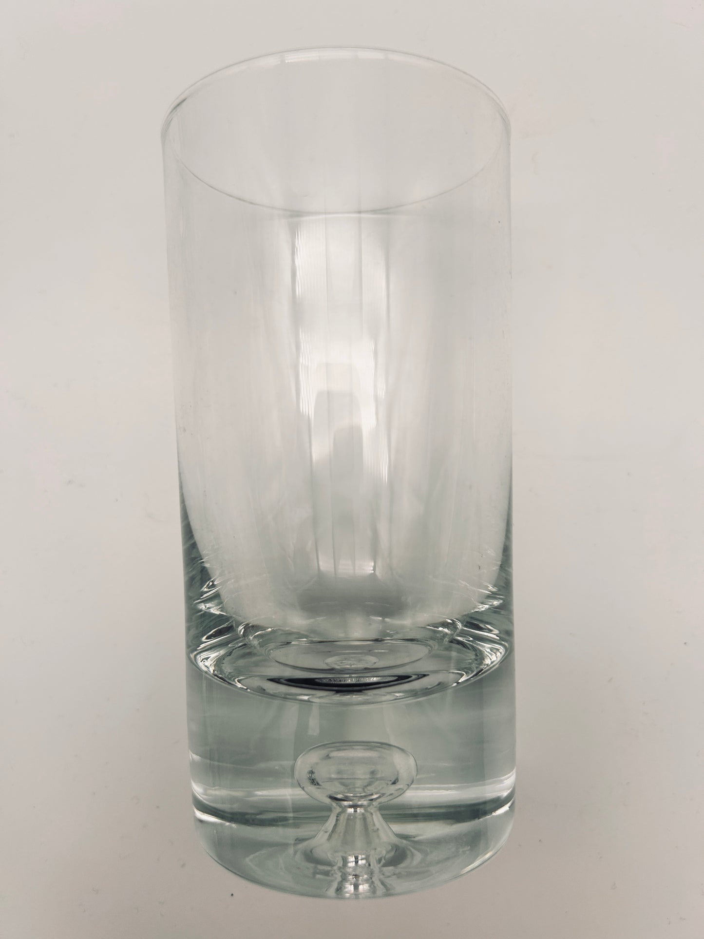 Verres long drink en cristal,Tapio Wirkkala Finland, 70s