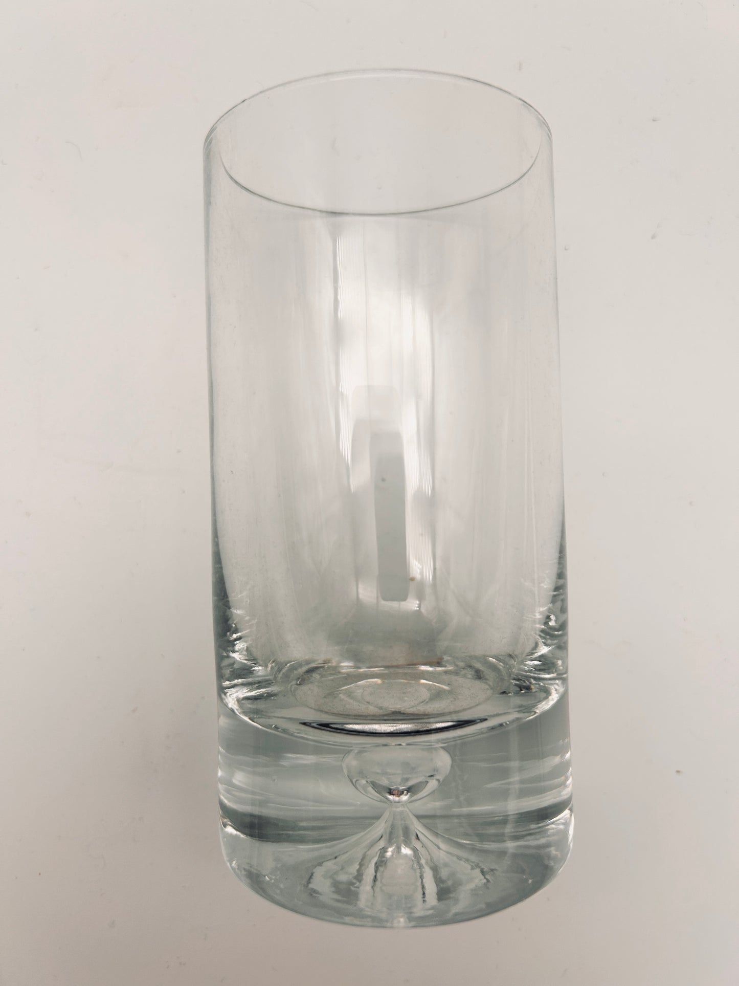 Verres long drink en cristal, Tapio Wirkkala Finland, 70s