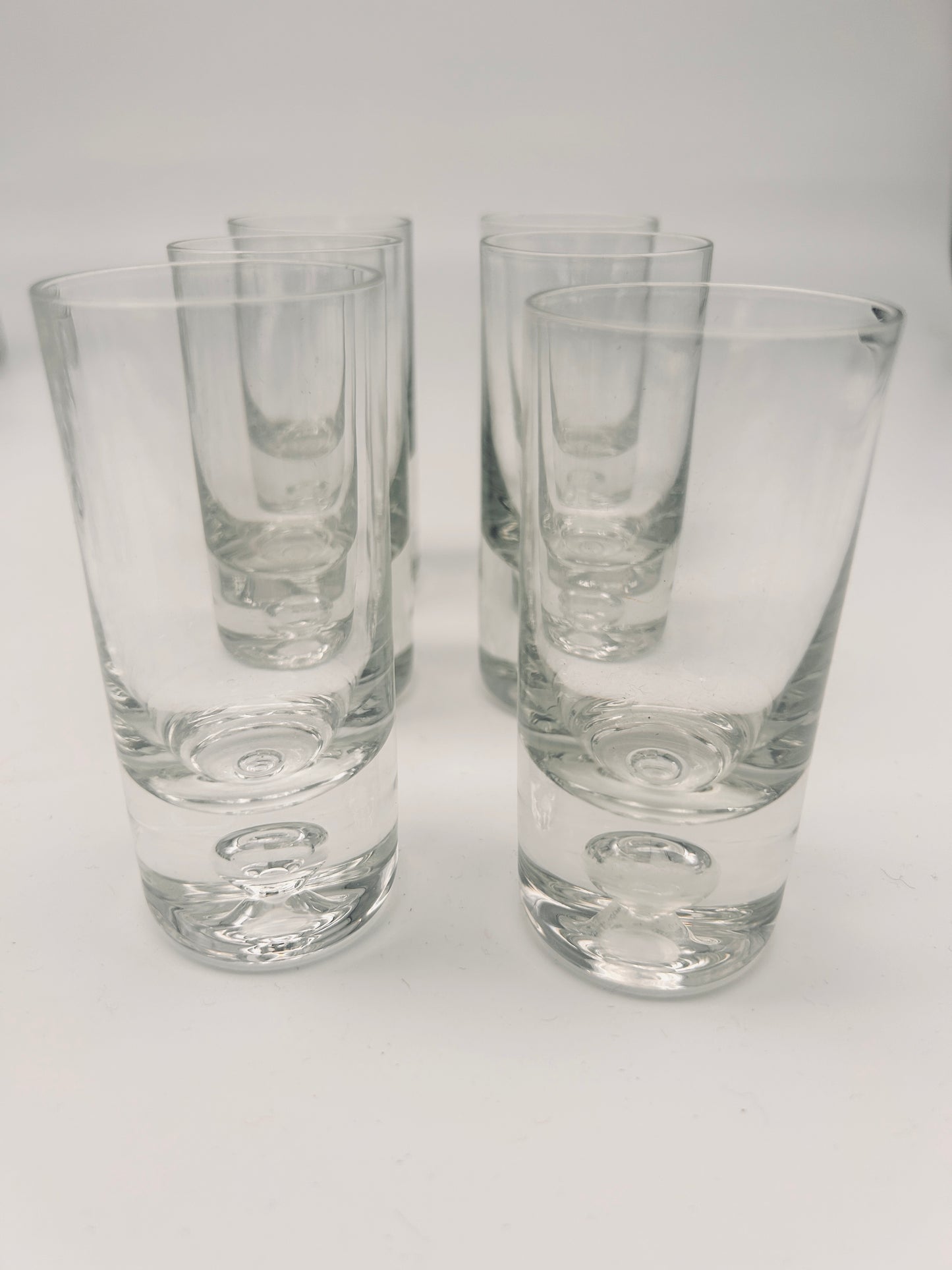 Verres en cristal, Tapio Wirkkala Finland, 70s