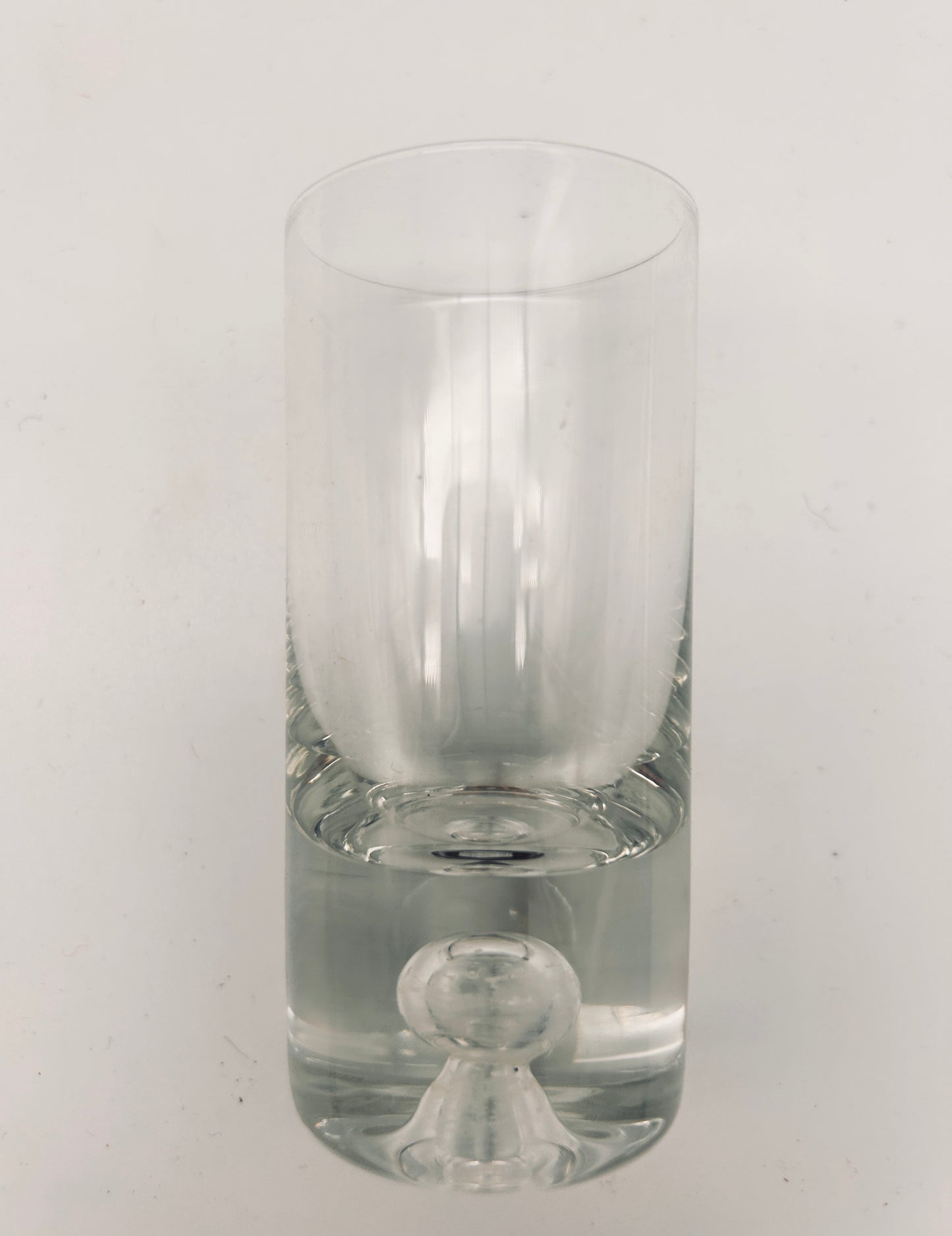 Verres en cristal, Tapio Wirkkala Finland, 70s