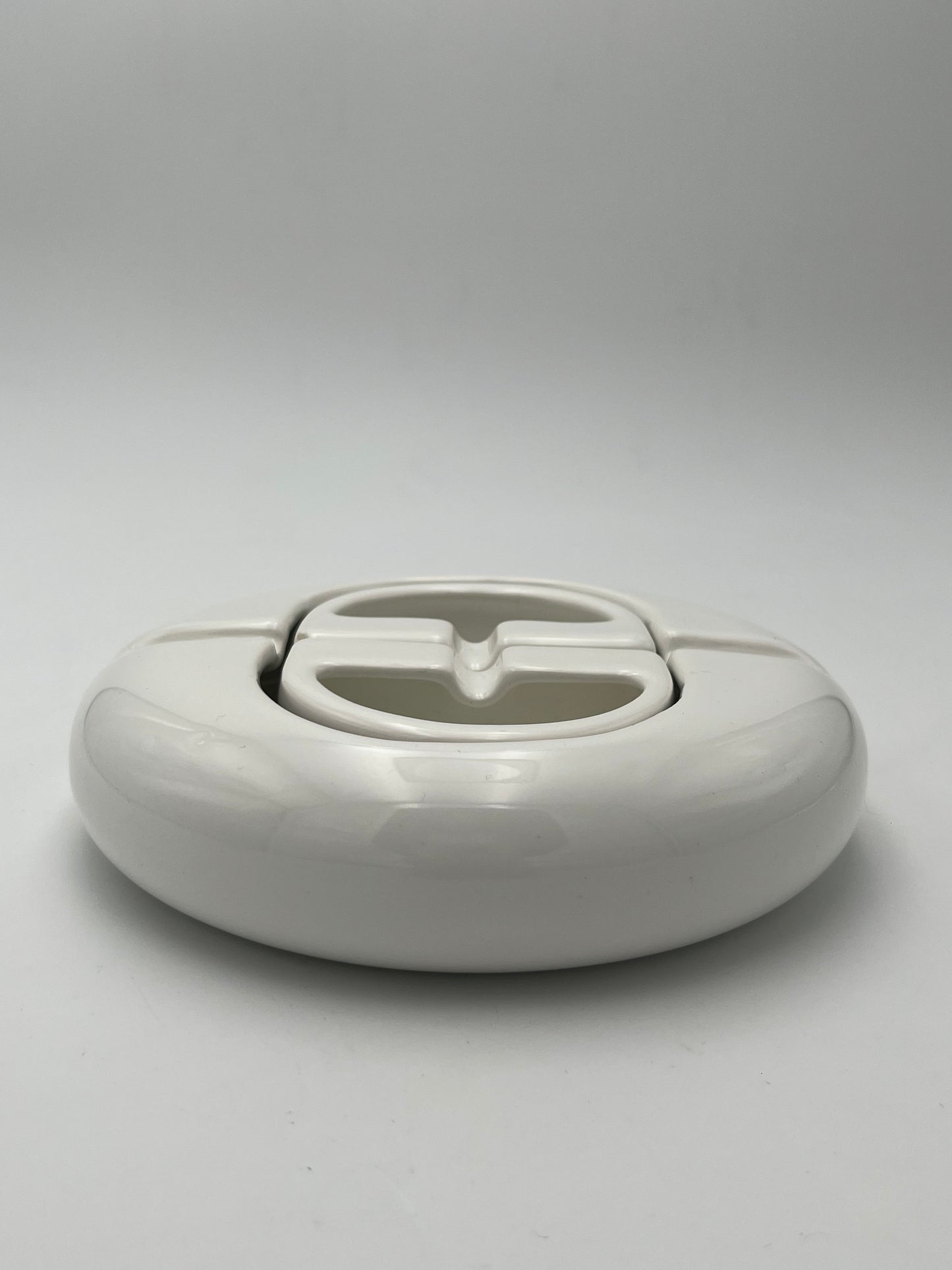 Cendrier céramique 3 pièces Sicart Cartigliano, Italie, 1970s