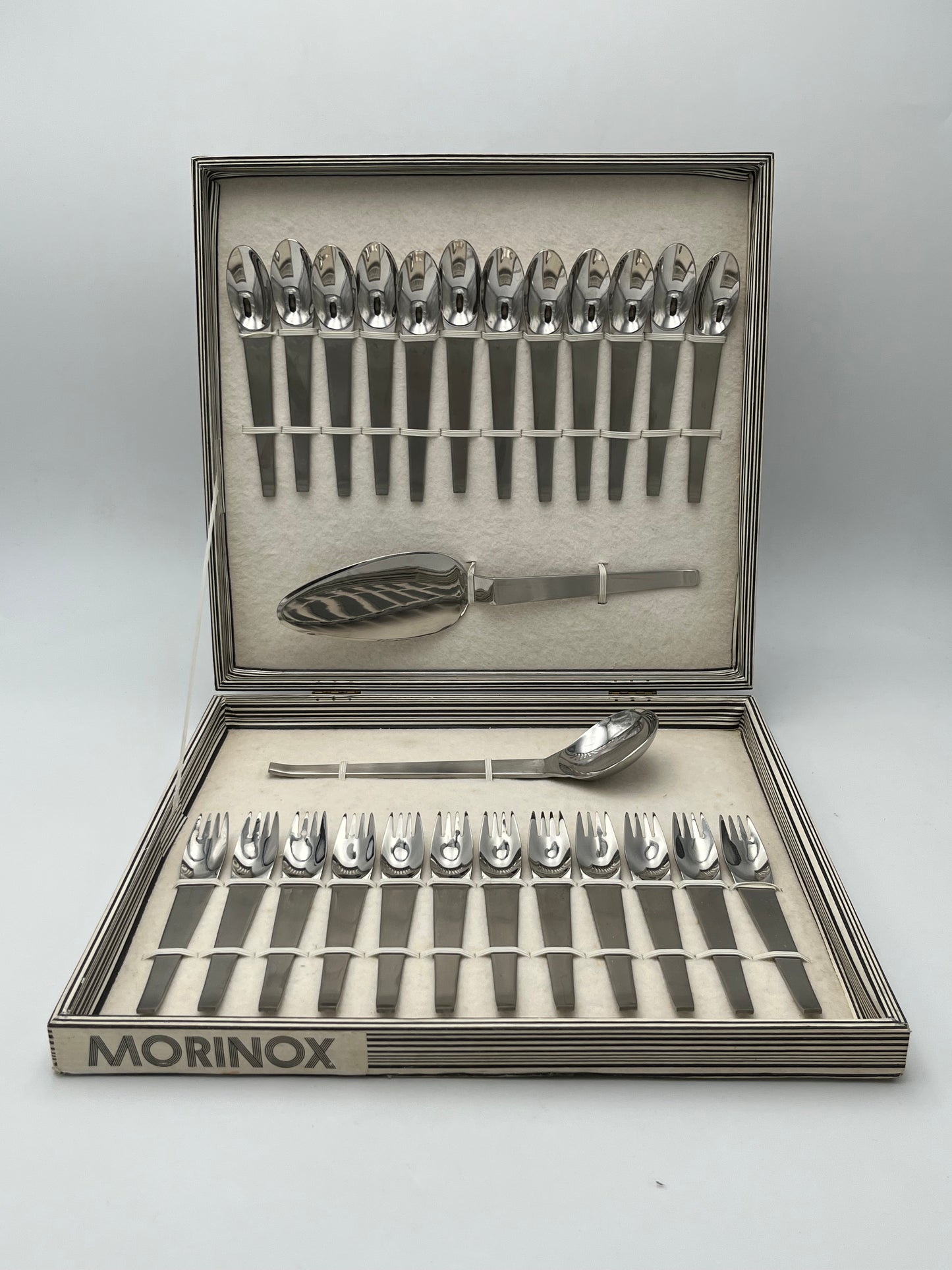 Set couverts dessert Morinox, C.Auböck, 50s