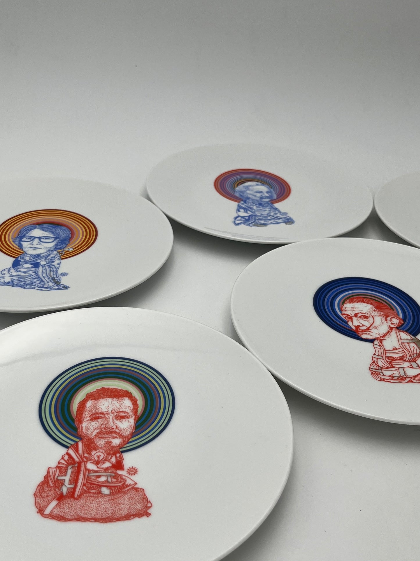 Assiettes Fan Sack pour Miss Ko Paris, 2015