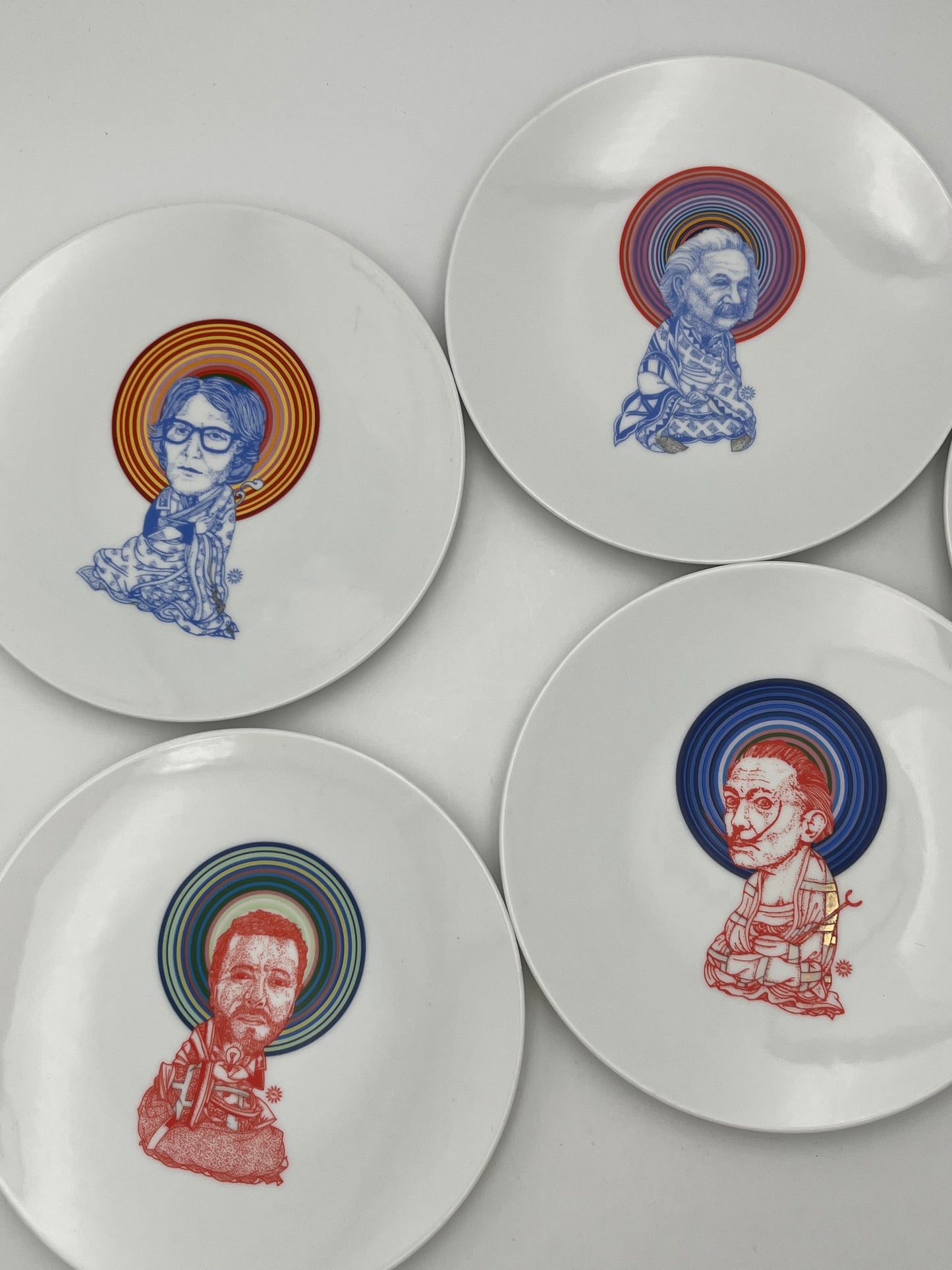 Assiettes Fan Sack pour Miss Ko Paris, 2015