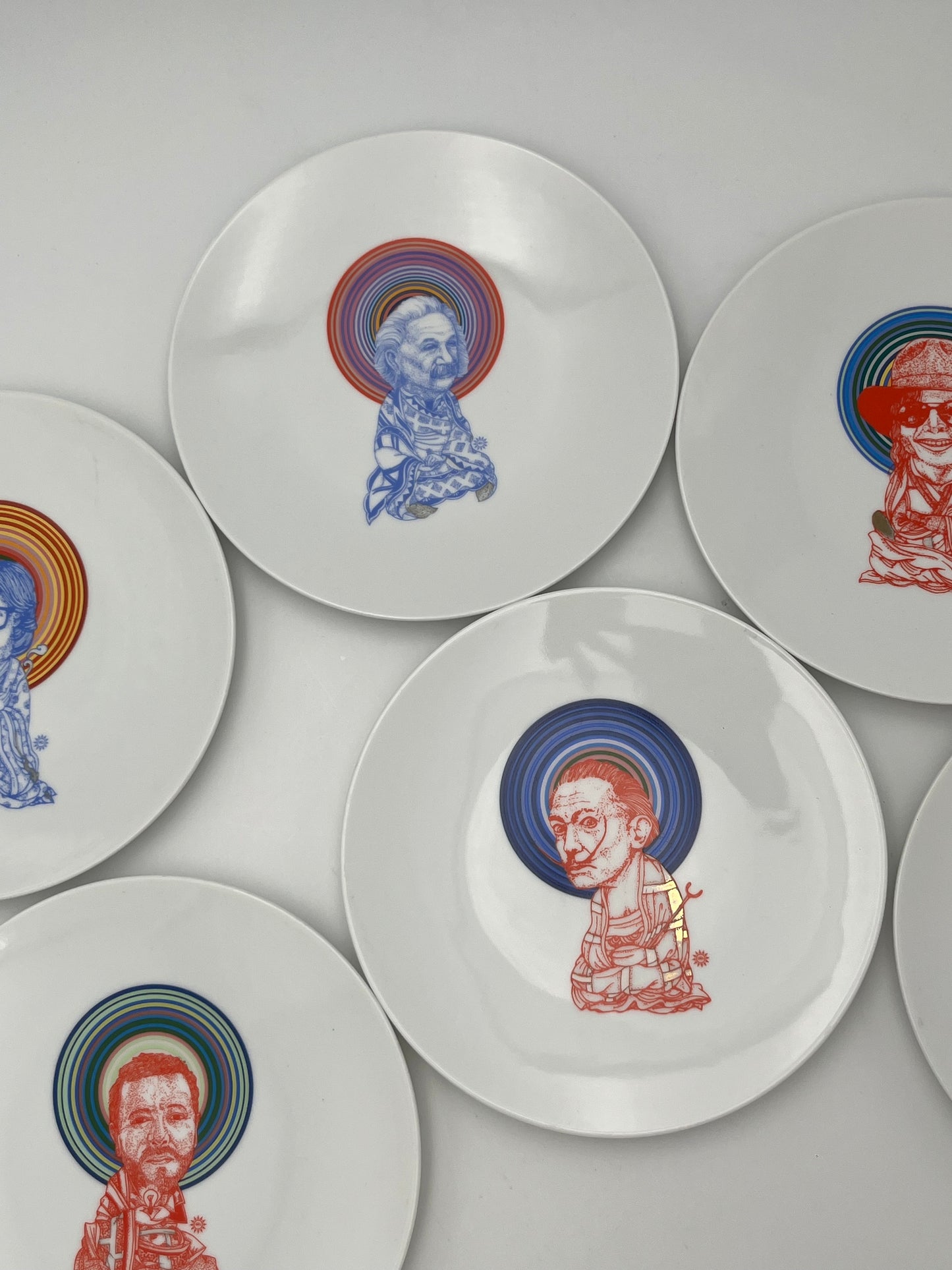 Assiettes Fan Sack pour Miss Ko Paris, 2015