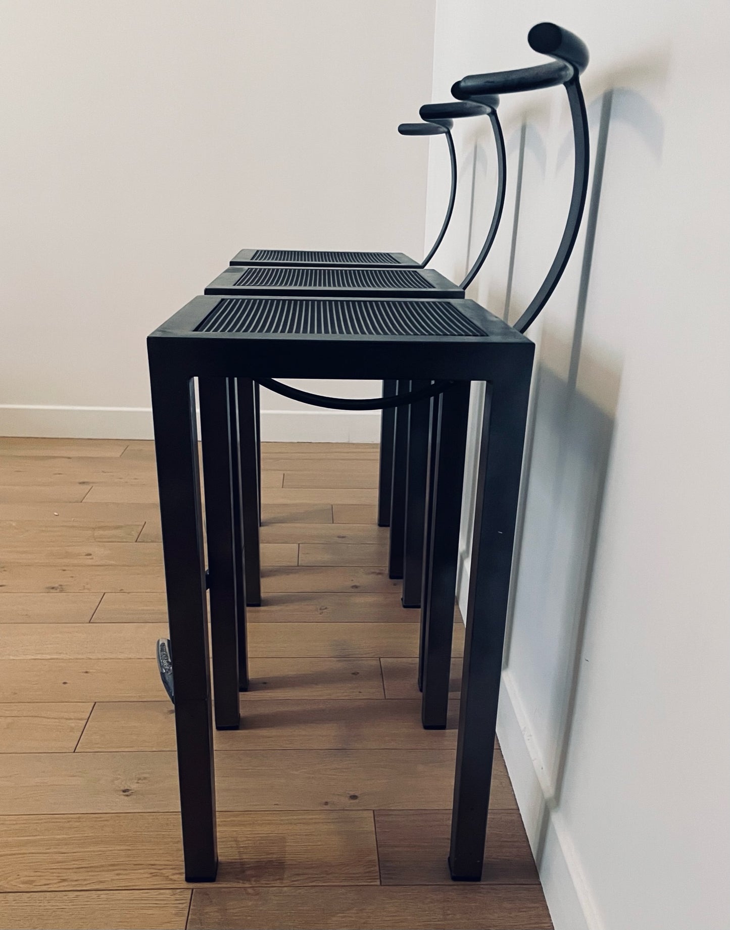 Tabourets hauts, Sarapis, Philippe Starck, Driade, 80s
