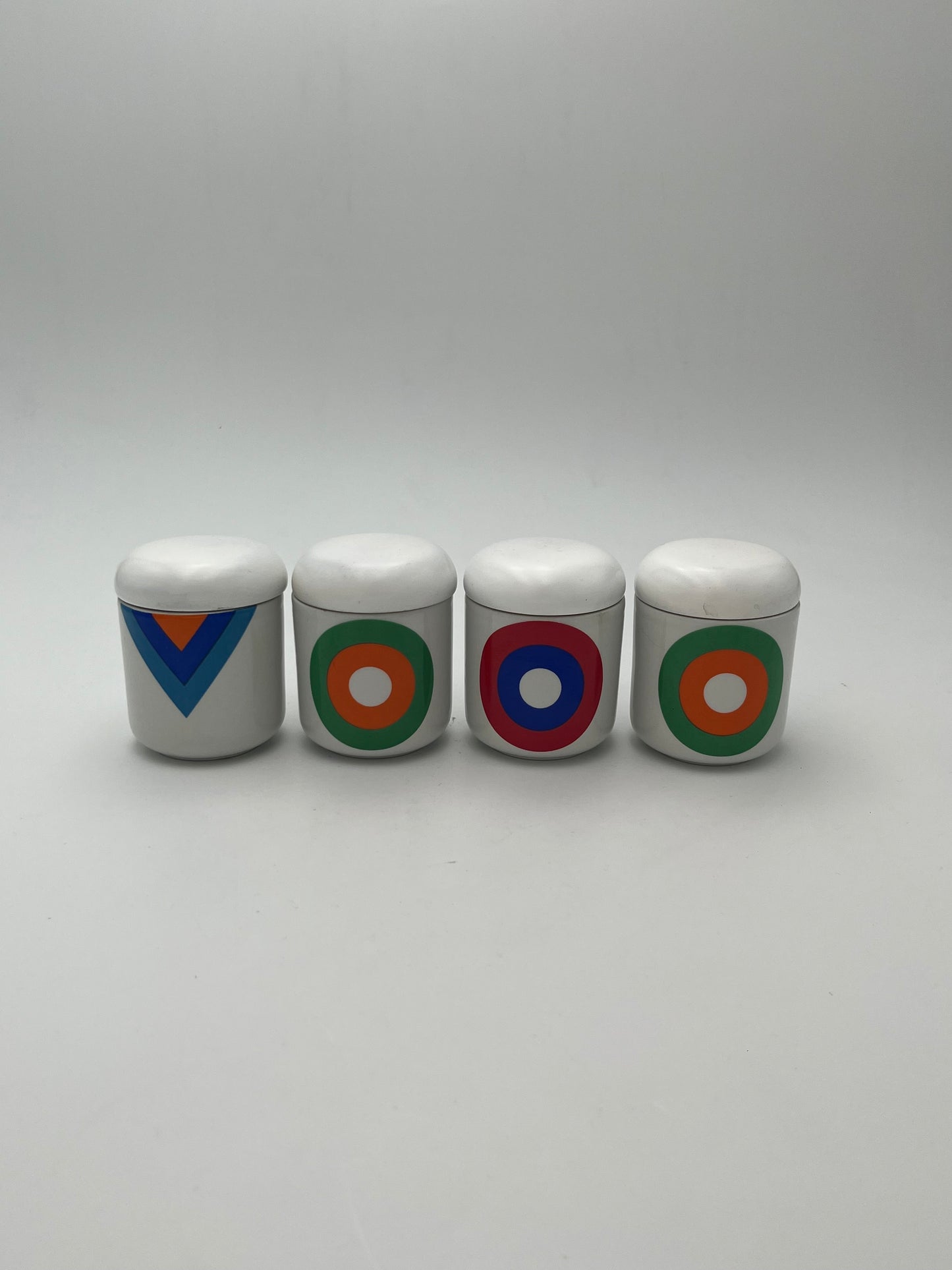 Set Condiments, boîtes à épices Franco Pozzi, Italie, 60s