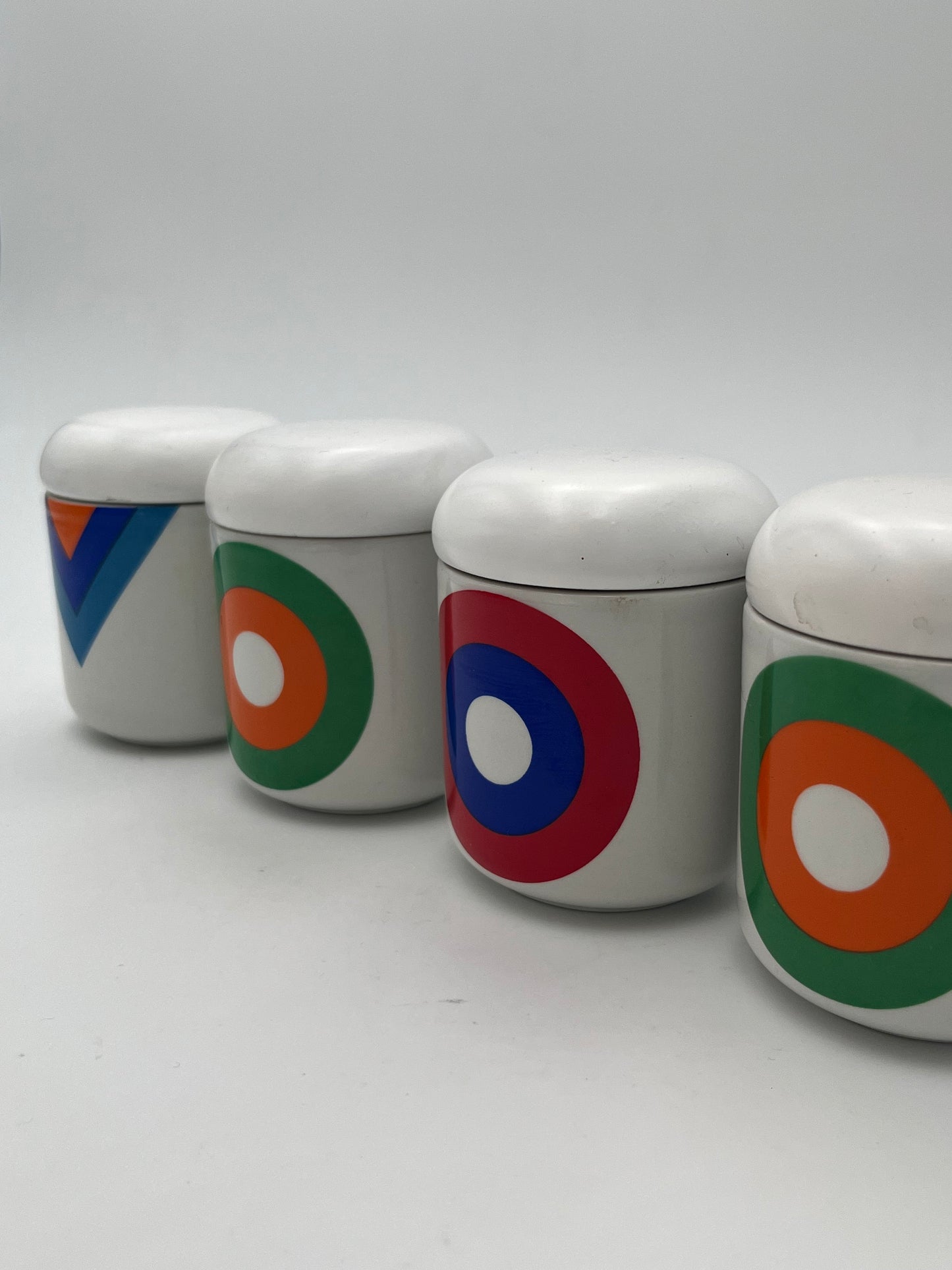 Set Condiments, boîtes à épices Franco Pozzi, Italie, 60s