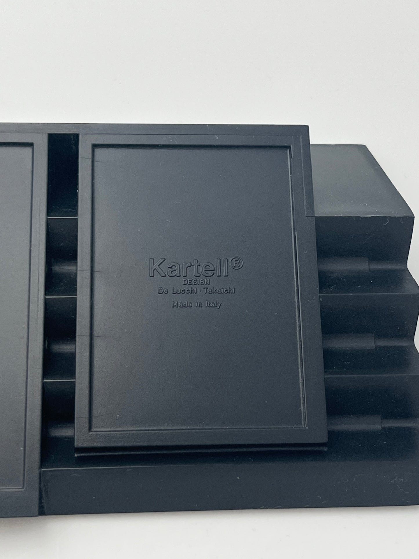 Organiseur Bureau Kartell, de Lucchi & Takaichi, Italie, 80s