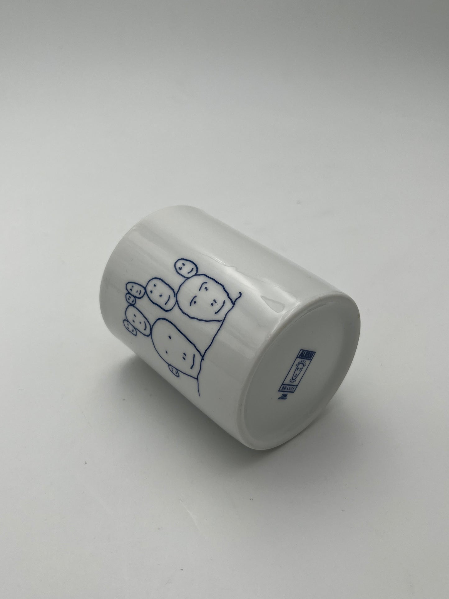 Set de 2 mugs 'Genetic Tales' Alessi, Andréa Branzi, Italie, 1998