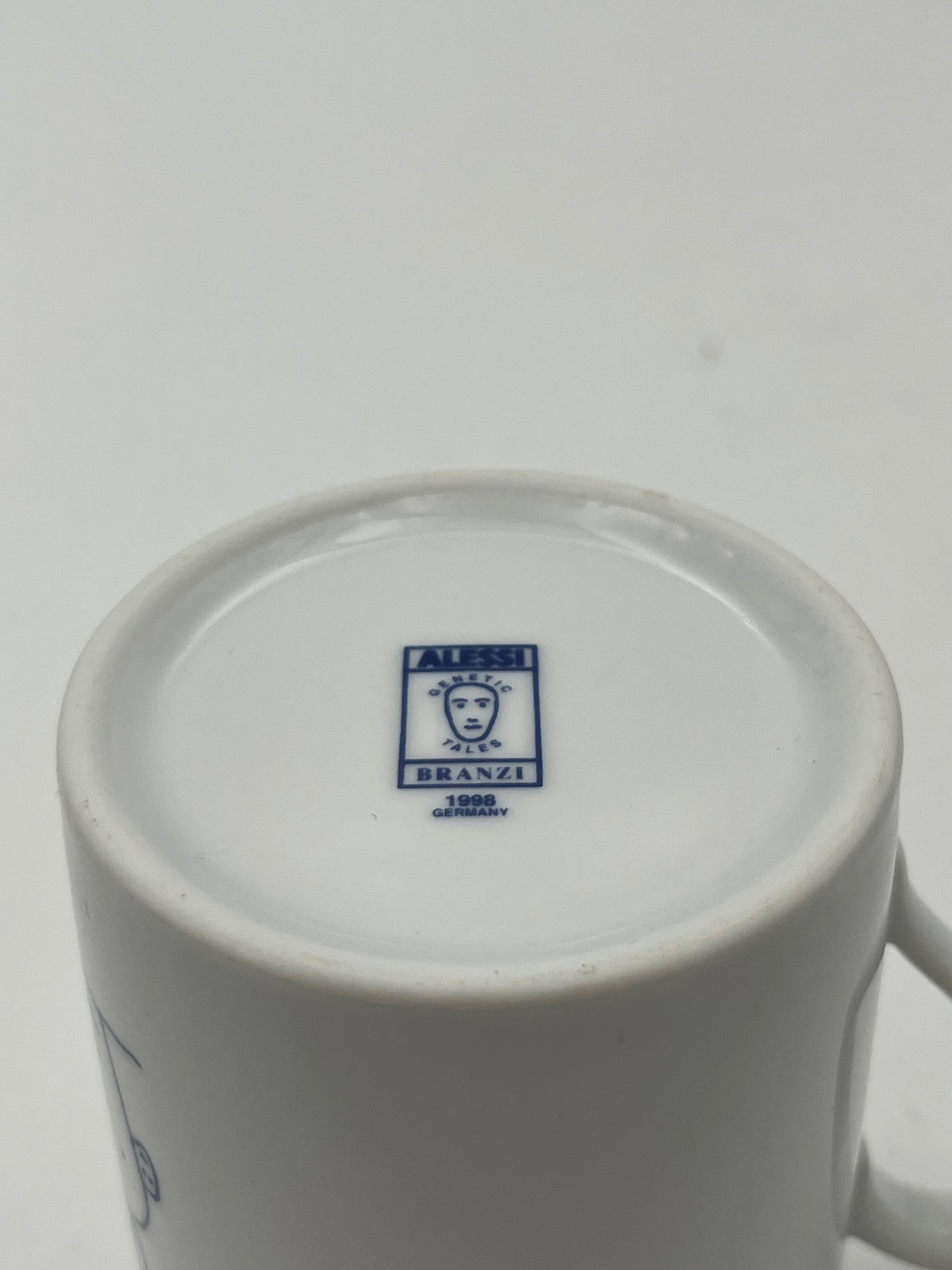Set de 2 mugs 'Genetic Tales' Alessi, Andréa Branzi, Italie, 1998