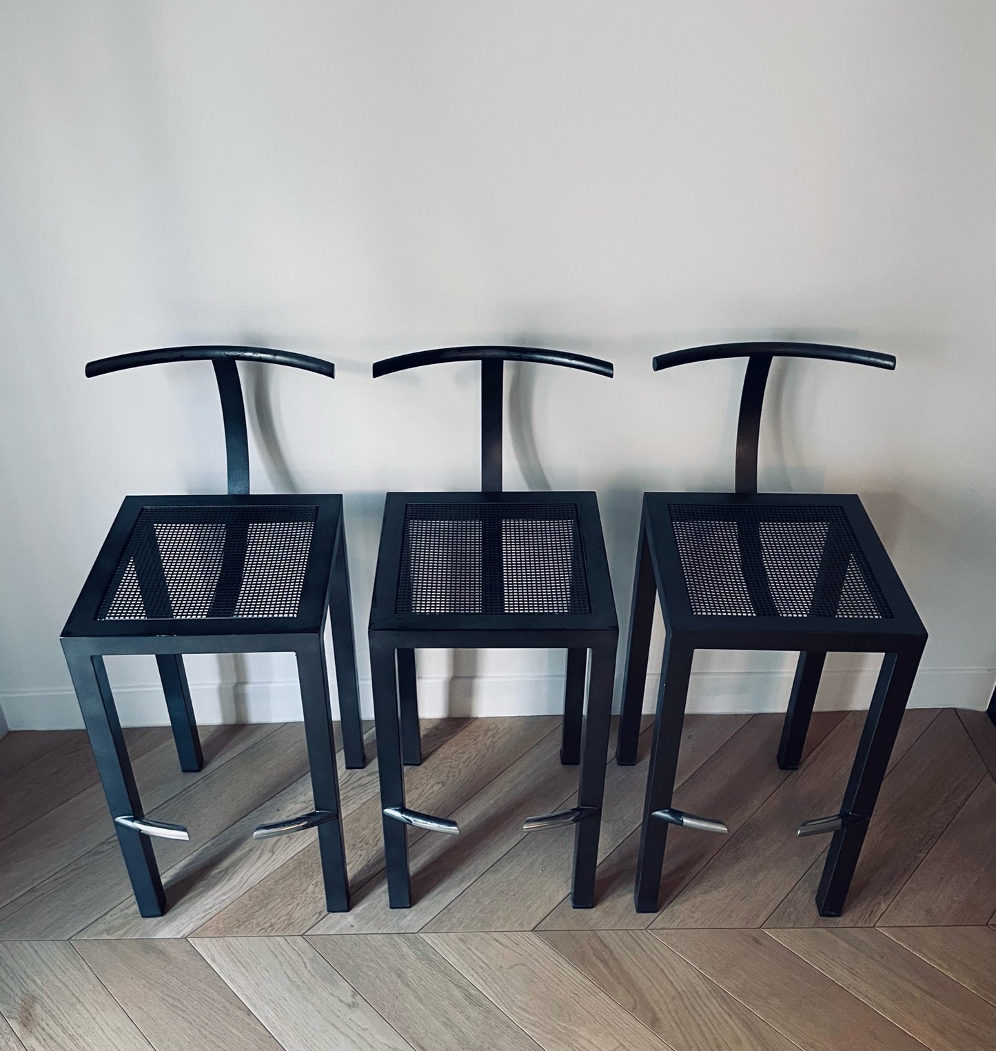 Tabourets hauts, Sarapis, Philippe Starck, Driade, 80s