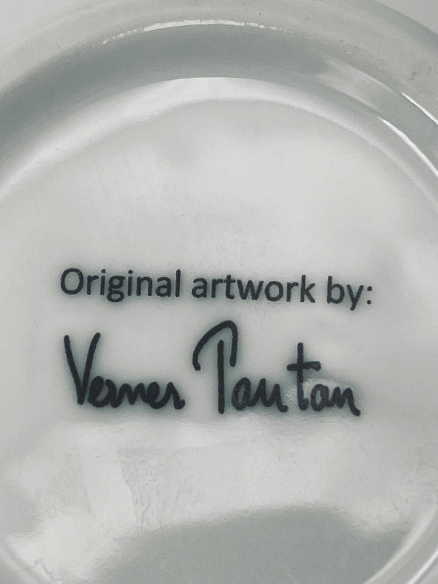 Ensemble de Mugs Verner Panton, Menu, Danemark