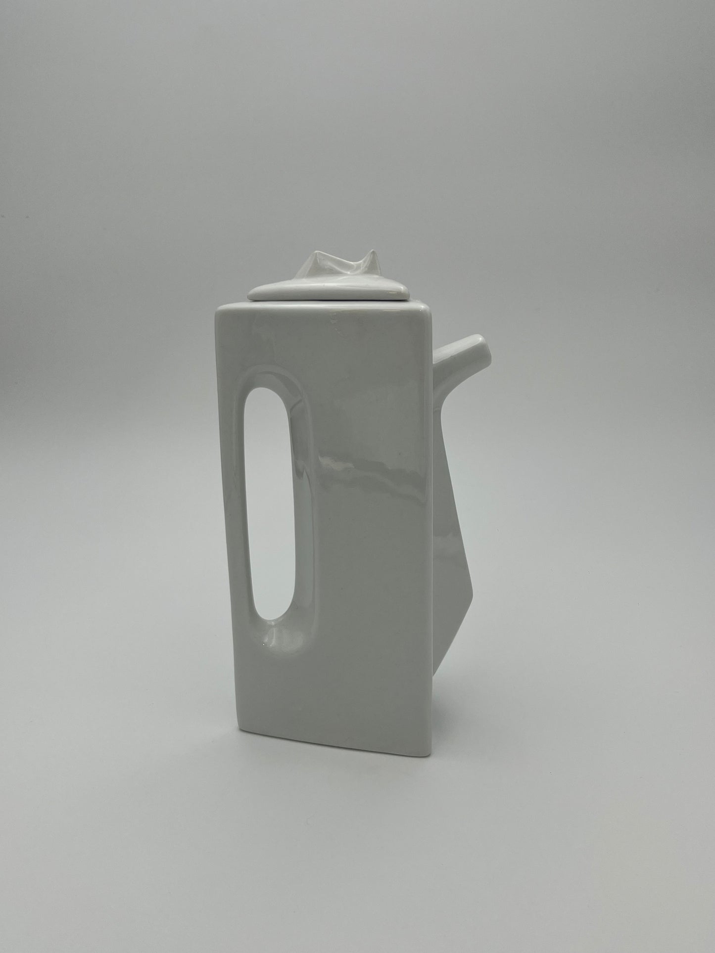 Set à Café post moderniste, Pâtes et Emaux de Limoges, France, 1970s