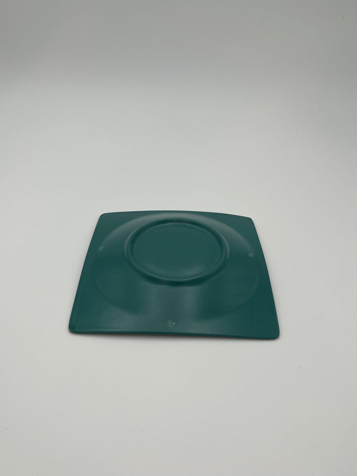 Assiettes Bleu Canard, Salins Studio, France, 80s