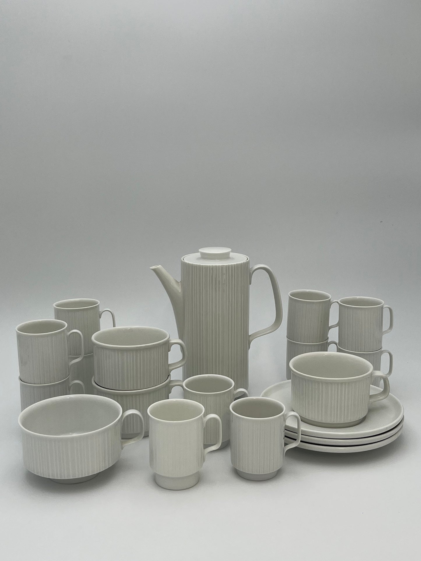 Set Café Rosenthal Studio-linie, Tapio Wirkkala, Allemagne, 70s