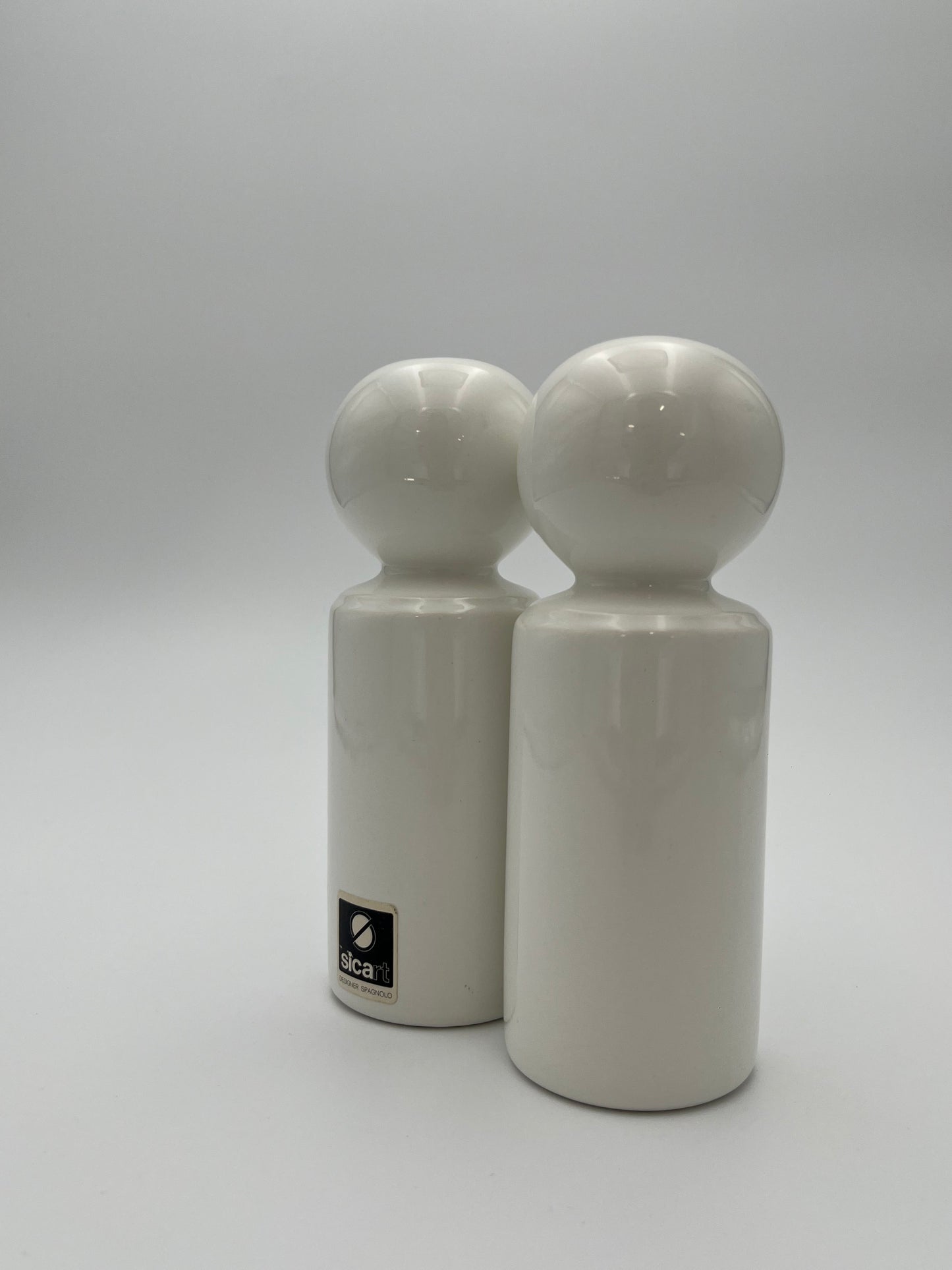 Salière et Poivrière Sicart Cartigliano, P. Spagnolo, Italy, 70s