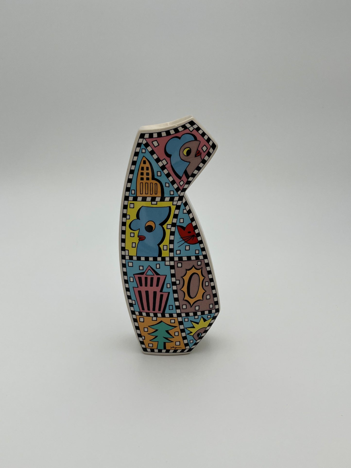 Bougeoir post moderne Rosenthal Dorothy Hafner, Allemagne, 70s