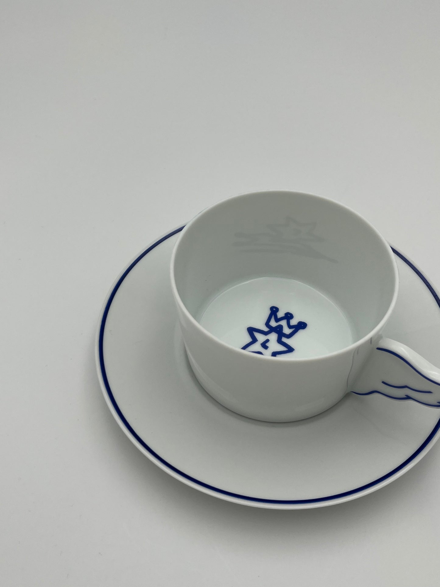 Tasses à Café et Thé, Ancienne Manufacture Royale de Limoges, J-C. Castelbajac, France, 2000s