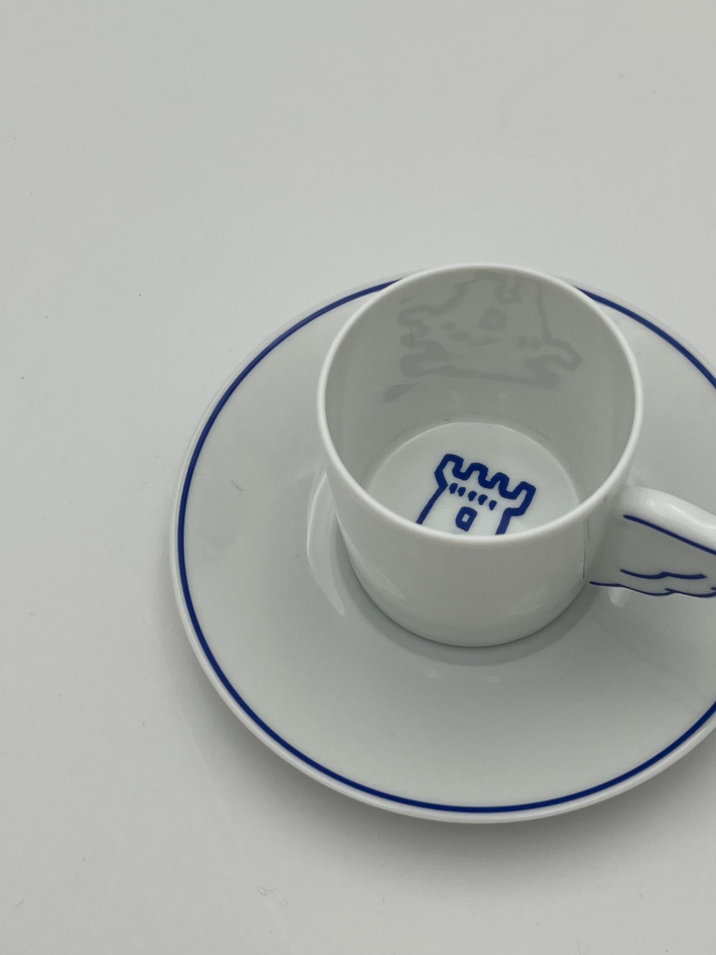 Tasses à Café et Thé, Ancienne Manufacture Royale de Limoges, J-C. Castelbajac, France, 2000s