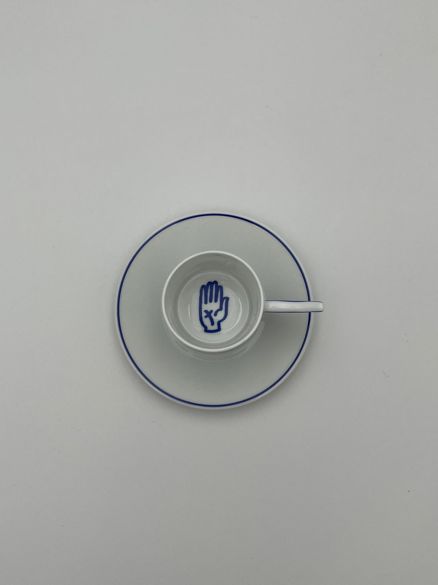 Tasses à Café et Thé, Ancienne Manufacture Royale de Limoges, J-C. Castelbajac, France, 2000s