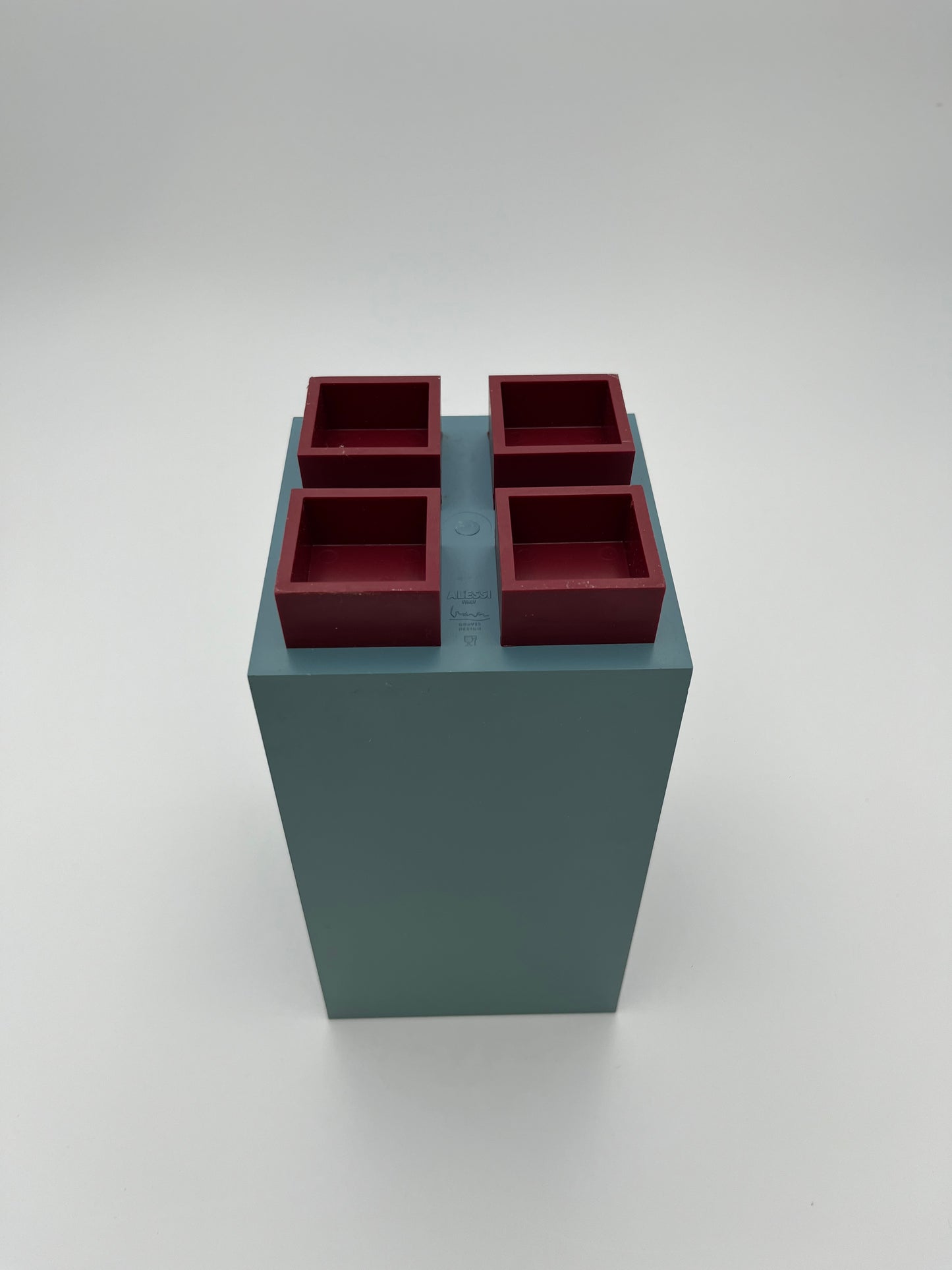 Boite de Rangement 'Euclid', Alessi, M. Graves, Italy, 90s