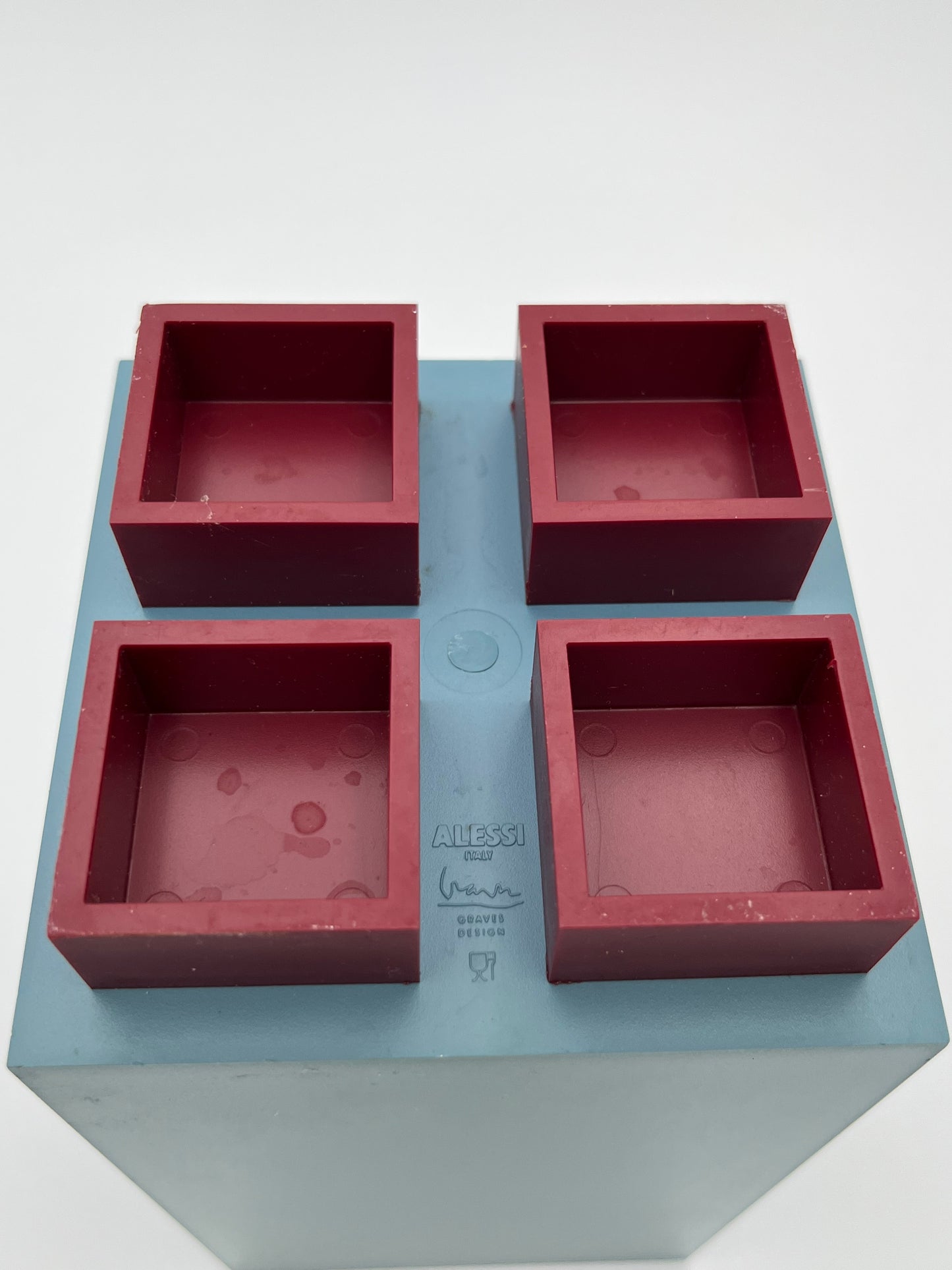 Boite de Rangement 'Euclid', Alessi, M. Graves, Italy, 90s