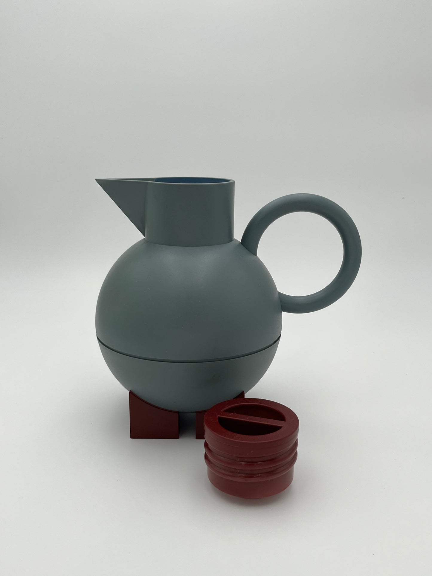 Thermos bleu 'Euclid', Alessi, M.Graves, 90s