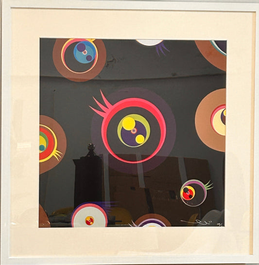 Lithographie, Big jelly fish eyes, Takashi Murakami