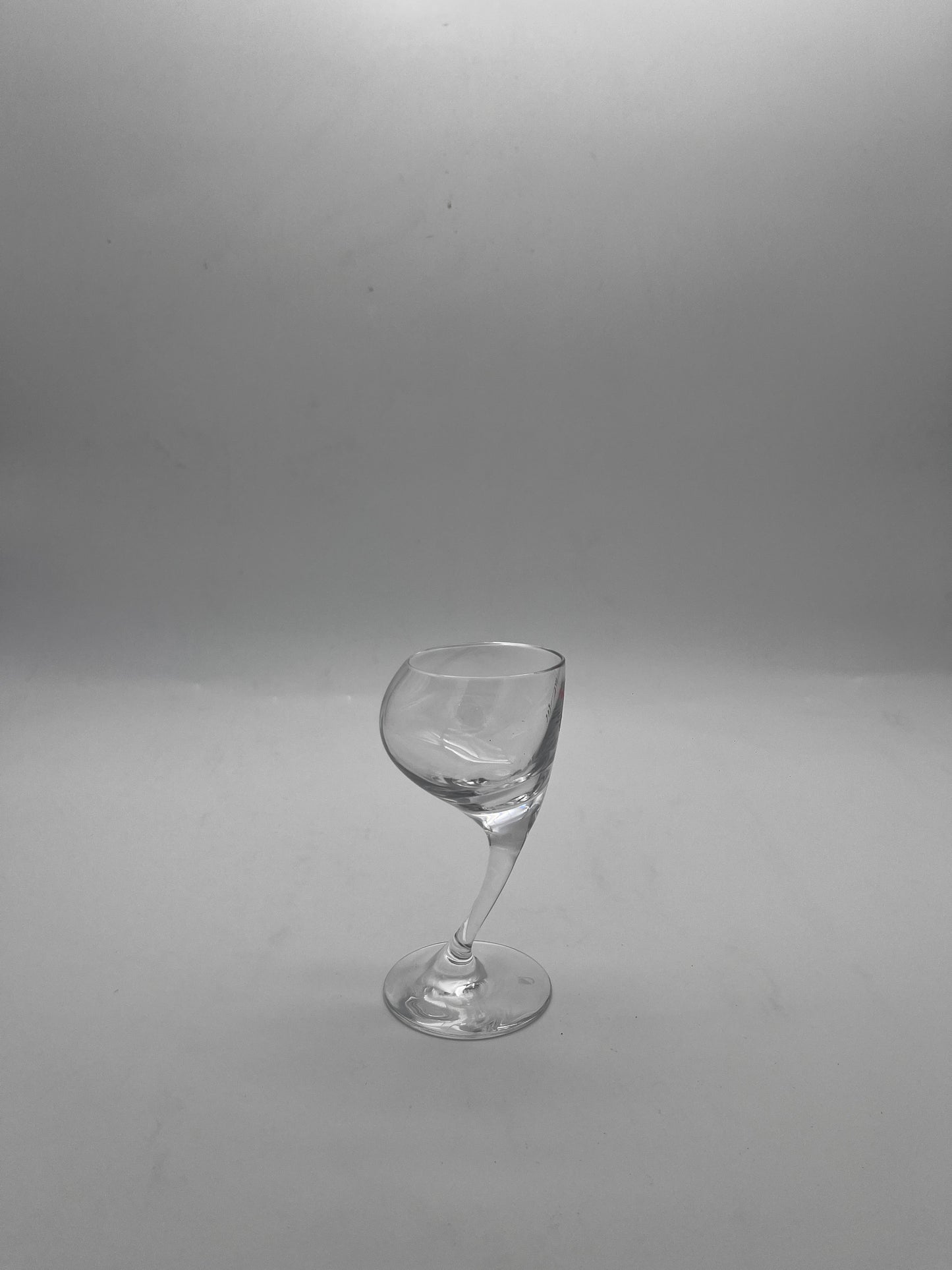 Verres à liqueur en cristal, Angelo Mangiarotti, Il Colle, 60s