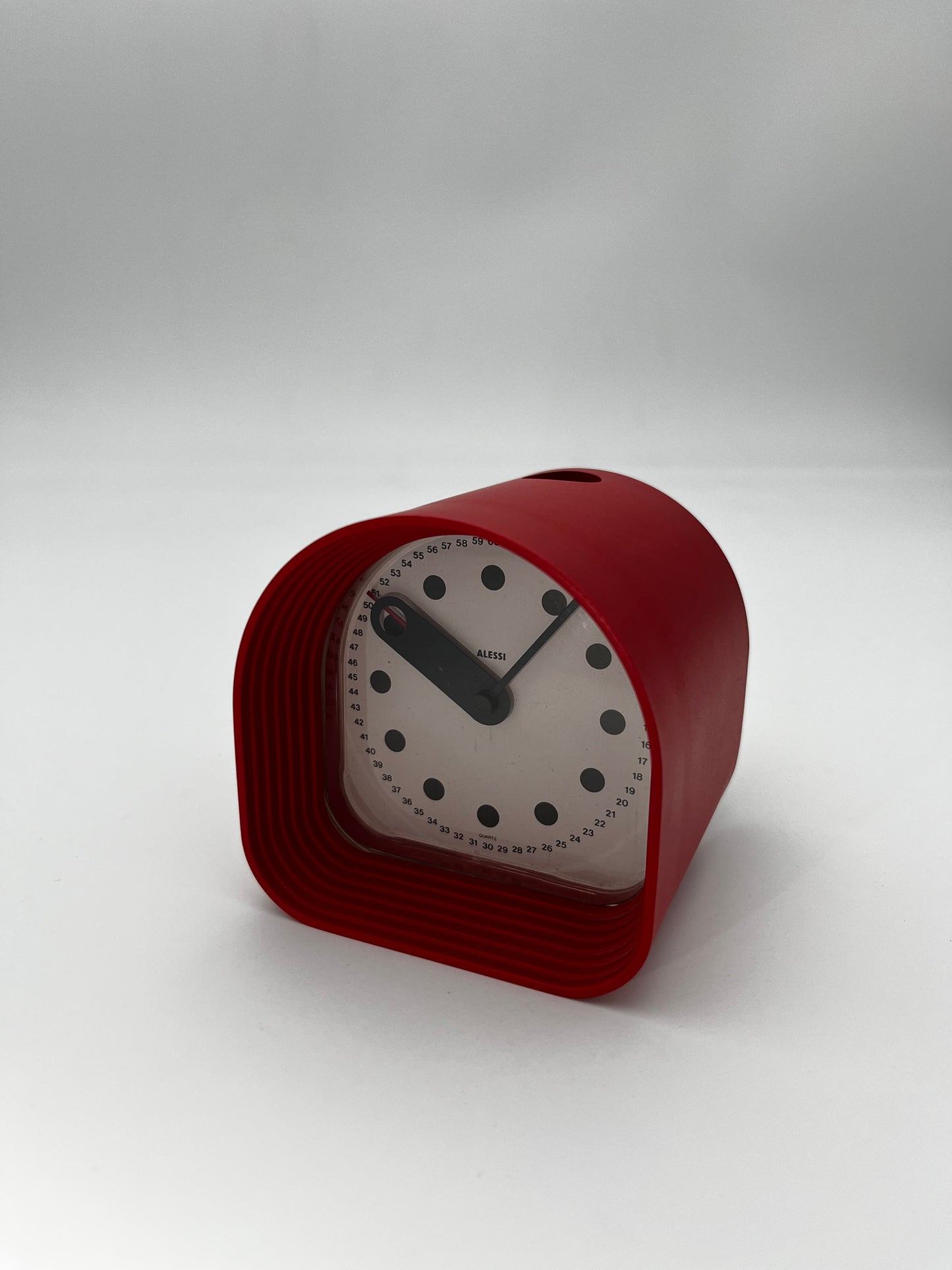 Horloge 'Optic' Alessi J. Colombo, 70s