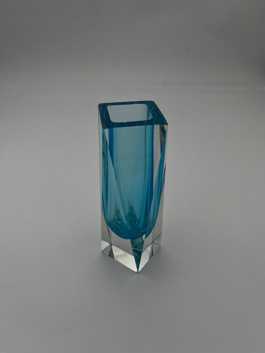 Vase sommerso, Flavio Poli, Verre de Murano, Italie 60s