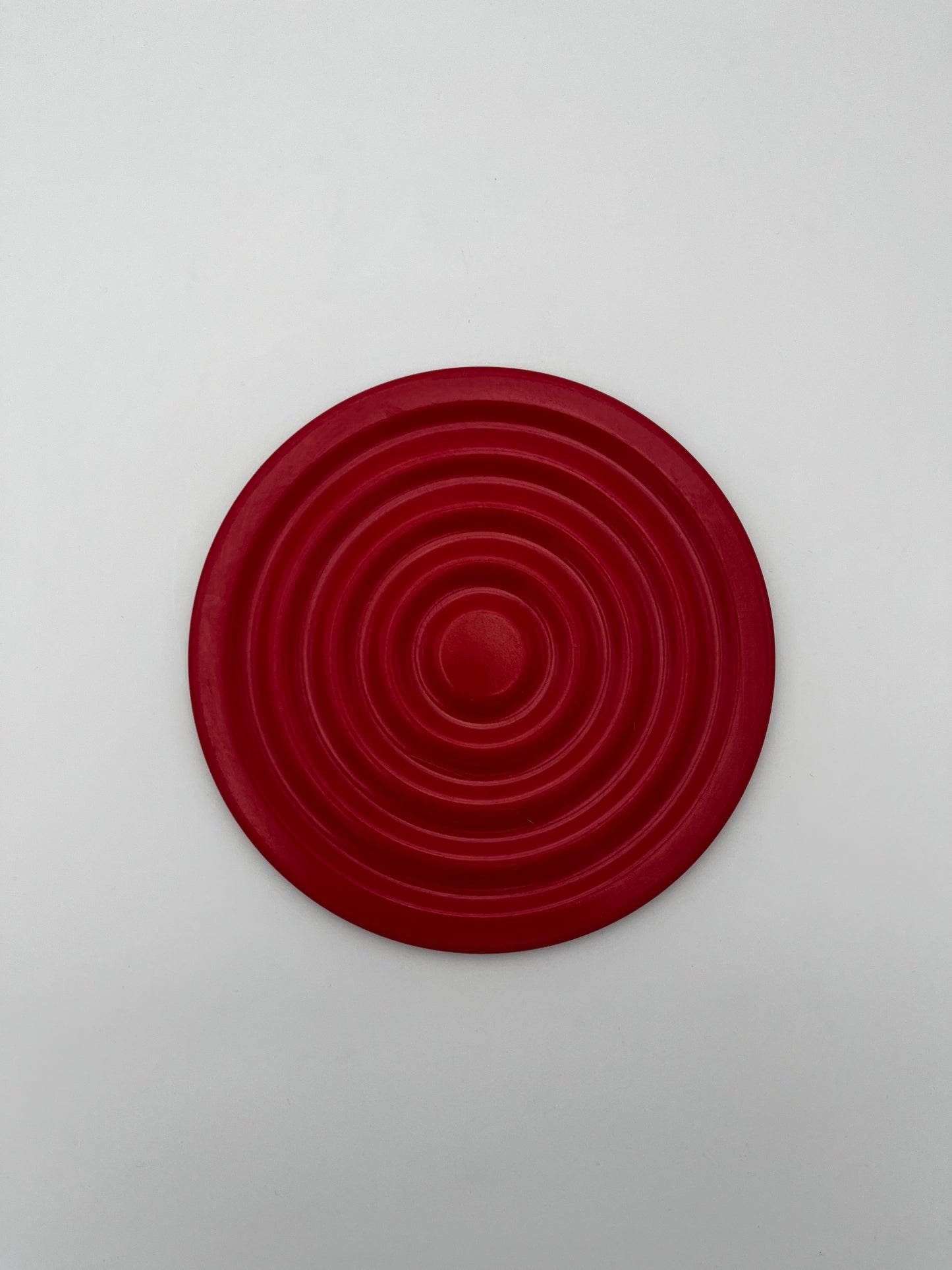Dessous de plat Delta Design Rouge, années 70