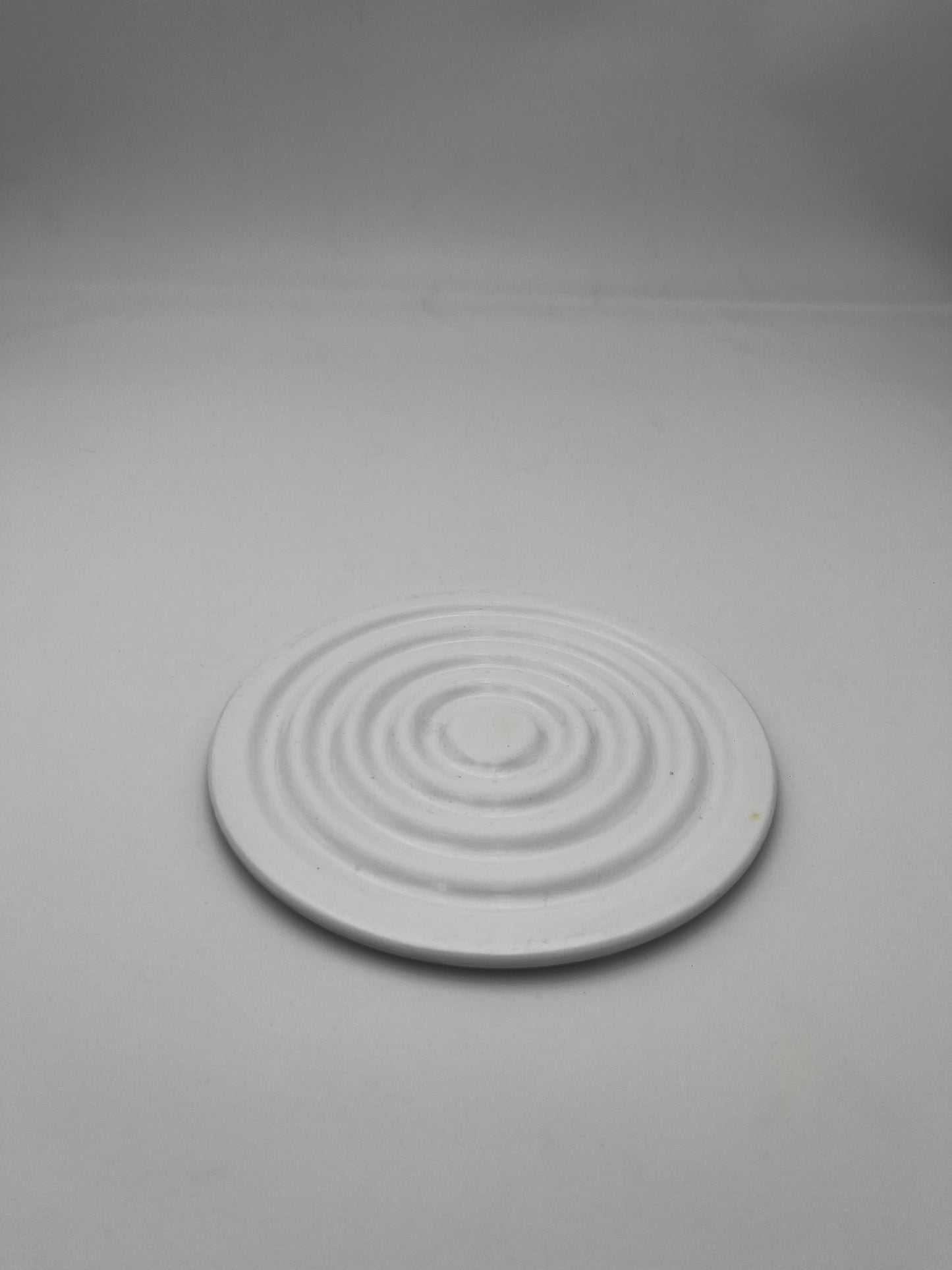 Dessous de plat blanc, space age, Delta Design