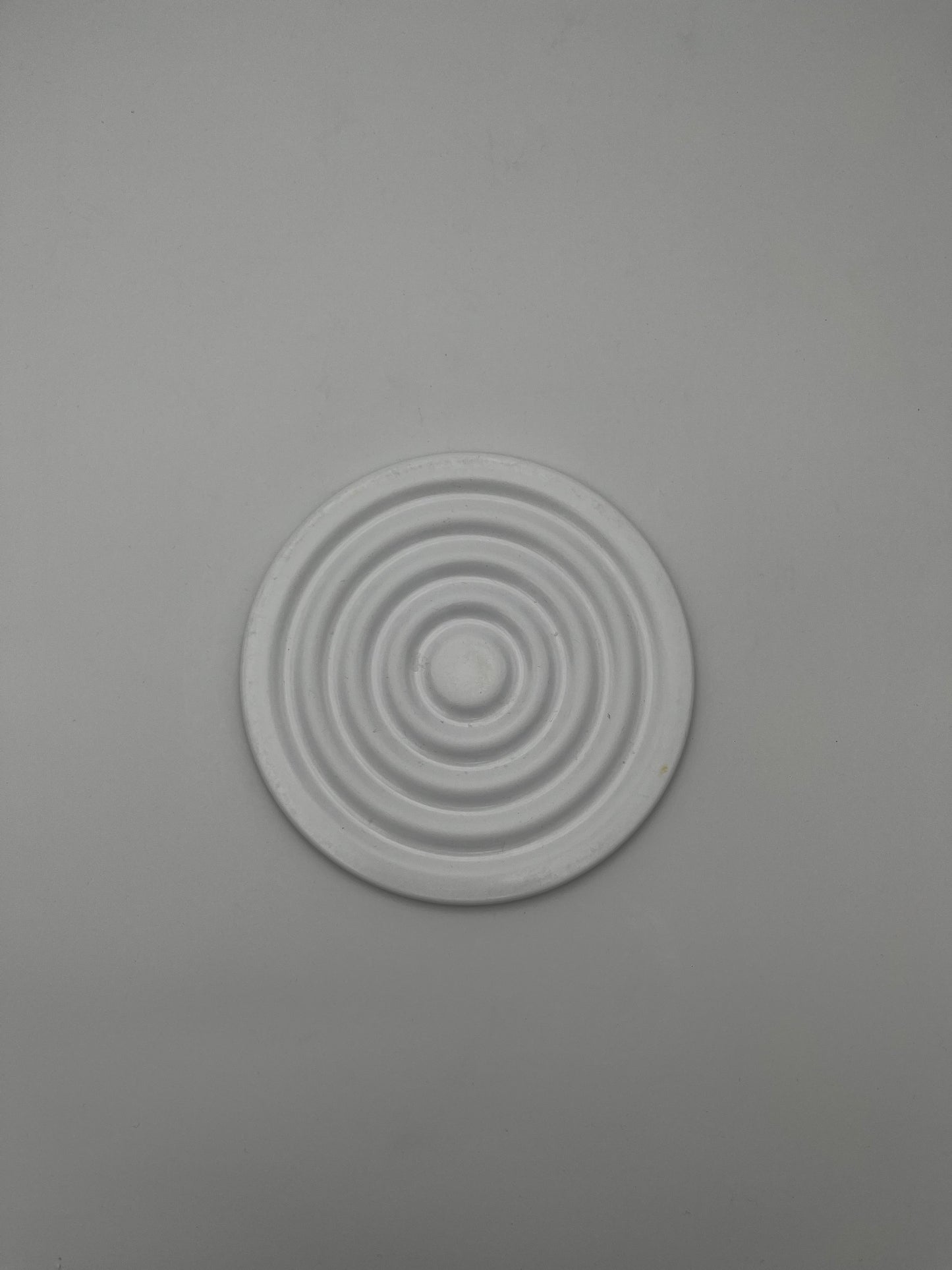 Dessous de plat blanc, space age, Delta Design