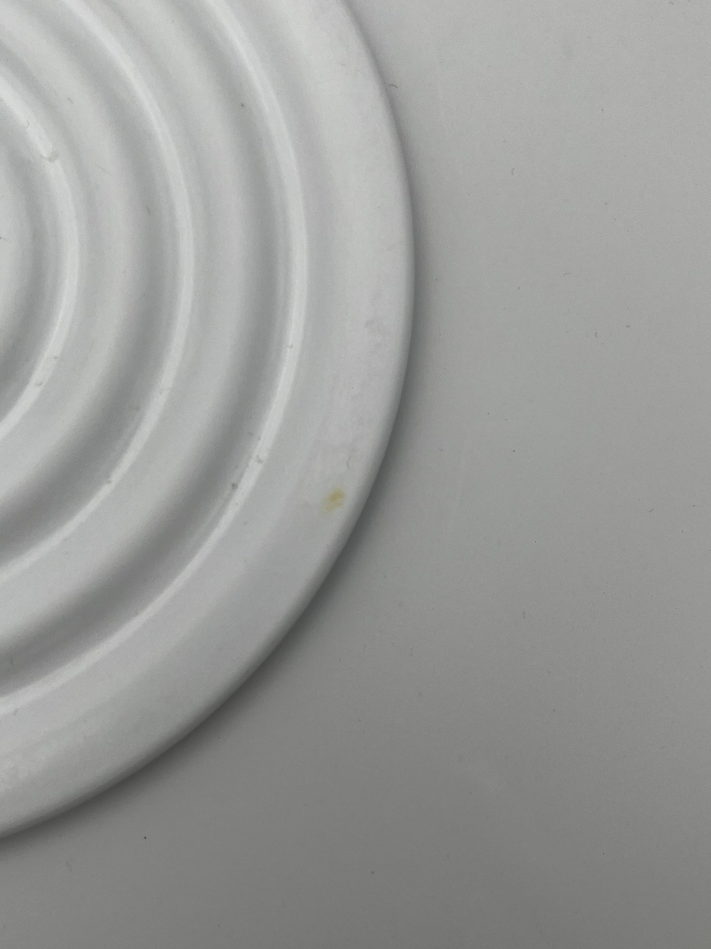 Dessous de plat blanc, space age, Delta Design
