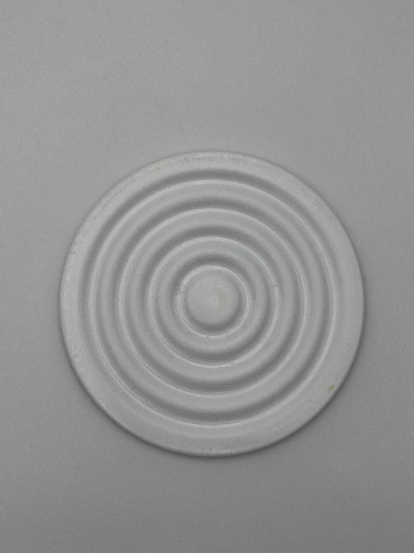 Dessous de plat blanc, space age, Delta Design