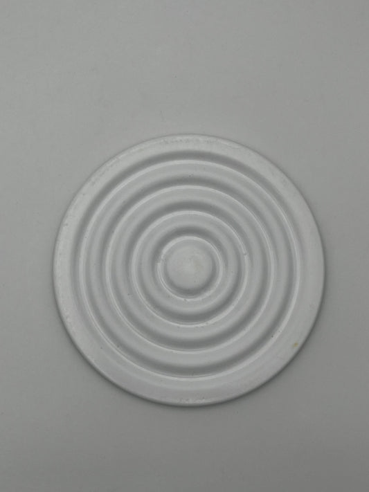 Dessous de plat blanc, space age, Delta Design