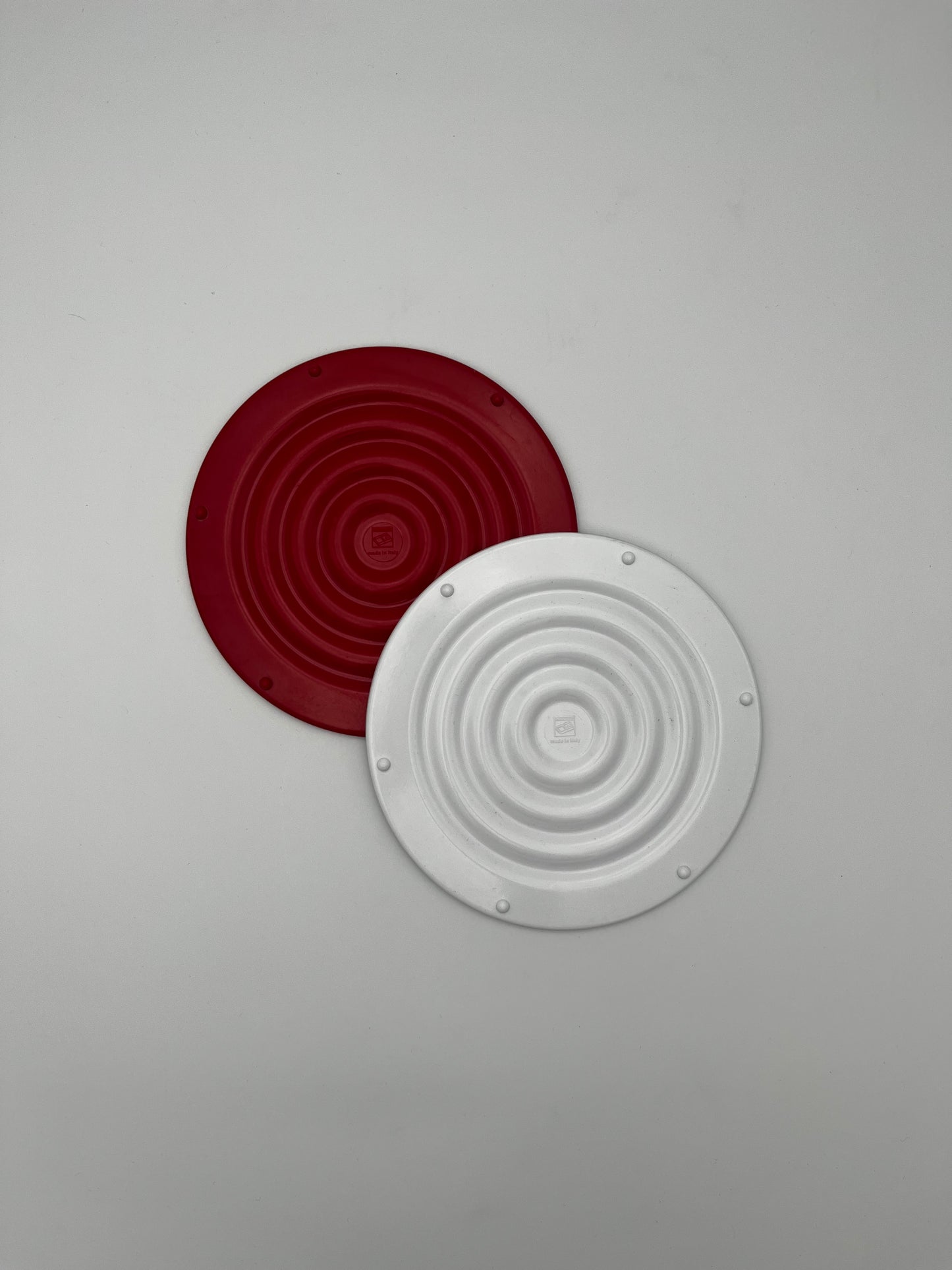 Dessous de plat blanc, space age, Delta Design
