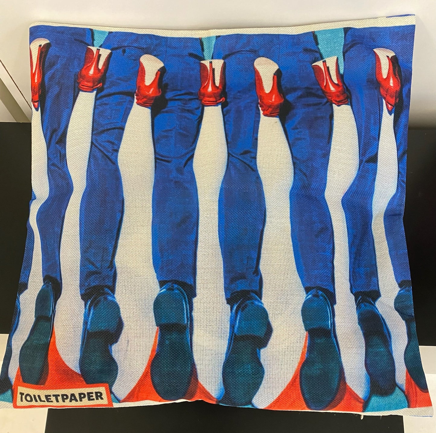 Housse de coussin, Legs, Toiletpaper, Seletti, 2000s